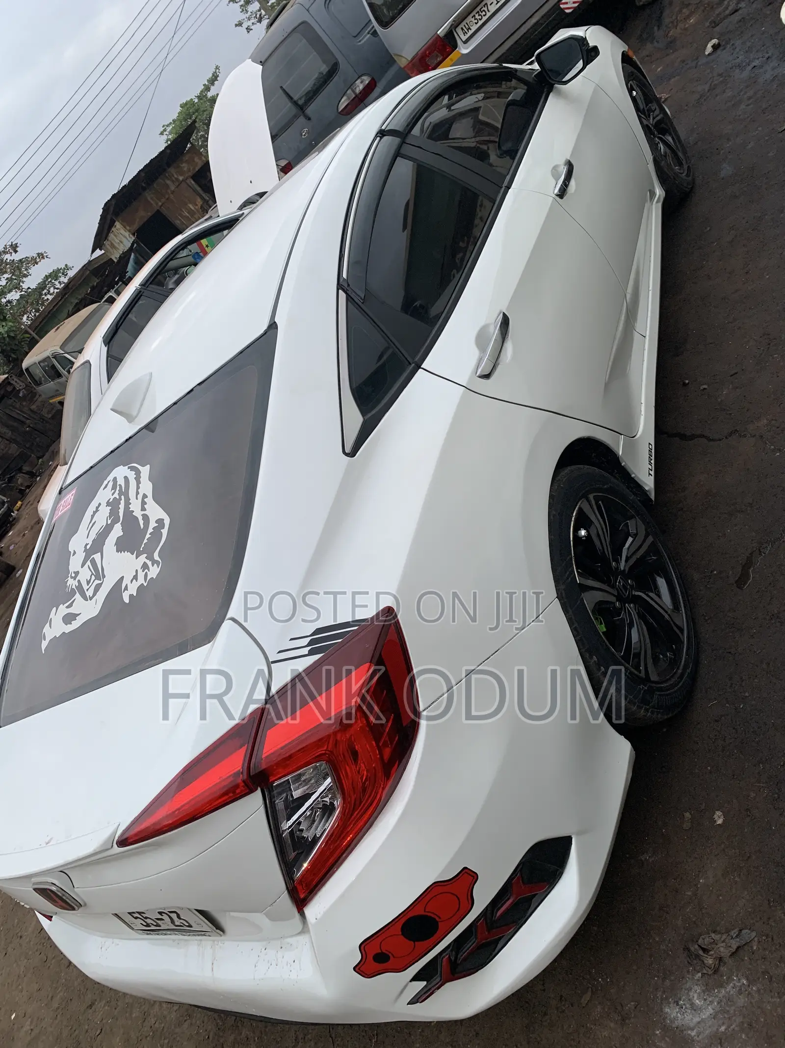 Honda Civic EX-L 4dr Sedan (1.5L 4cyl) 2017 White