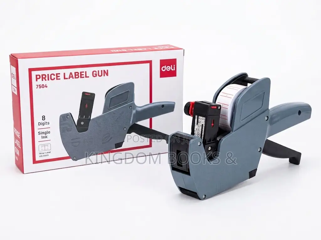 Deli 7504 Price Label Gun - Single Line Pricing Machine