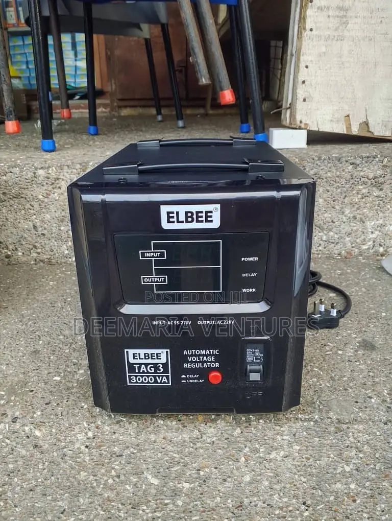 Elbee 3000VA (Tag 3) Automatic Voltage Regulator