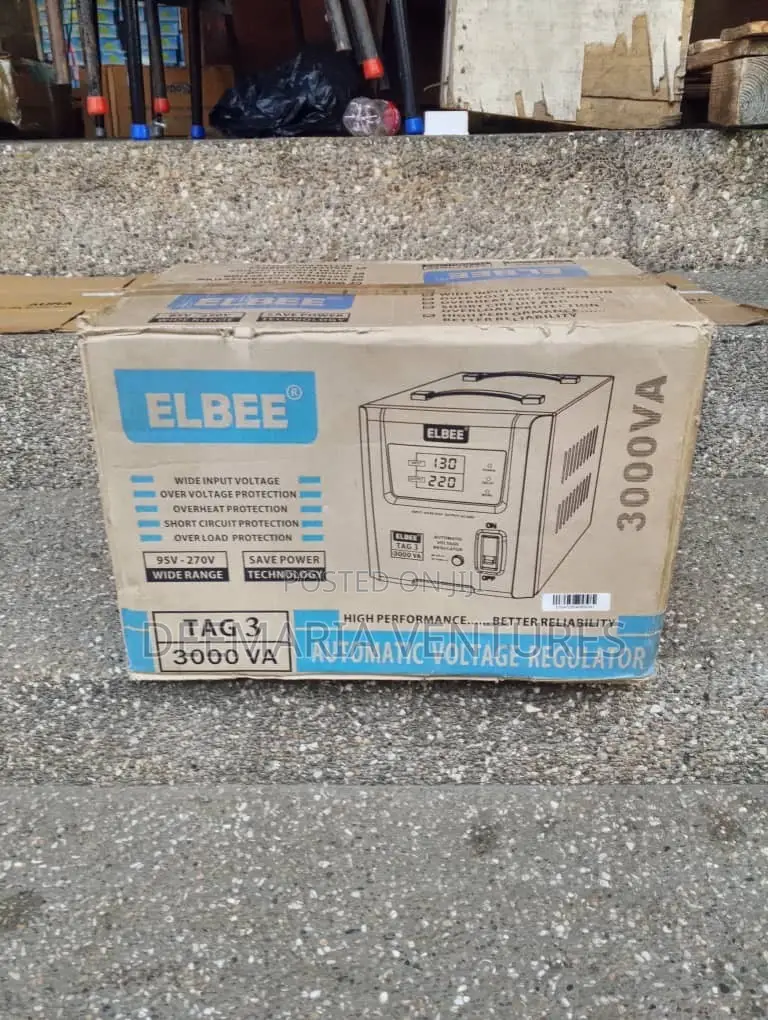 Elbee 3000VA (Tag 3) Automatic Voltage Regulator