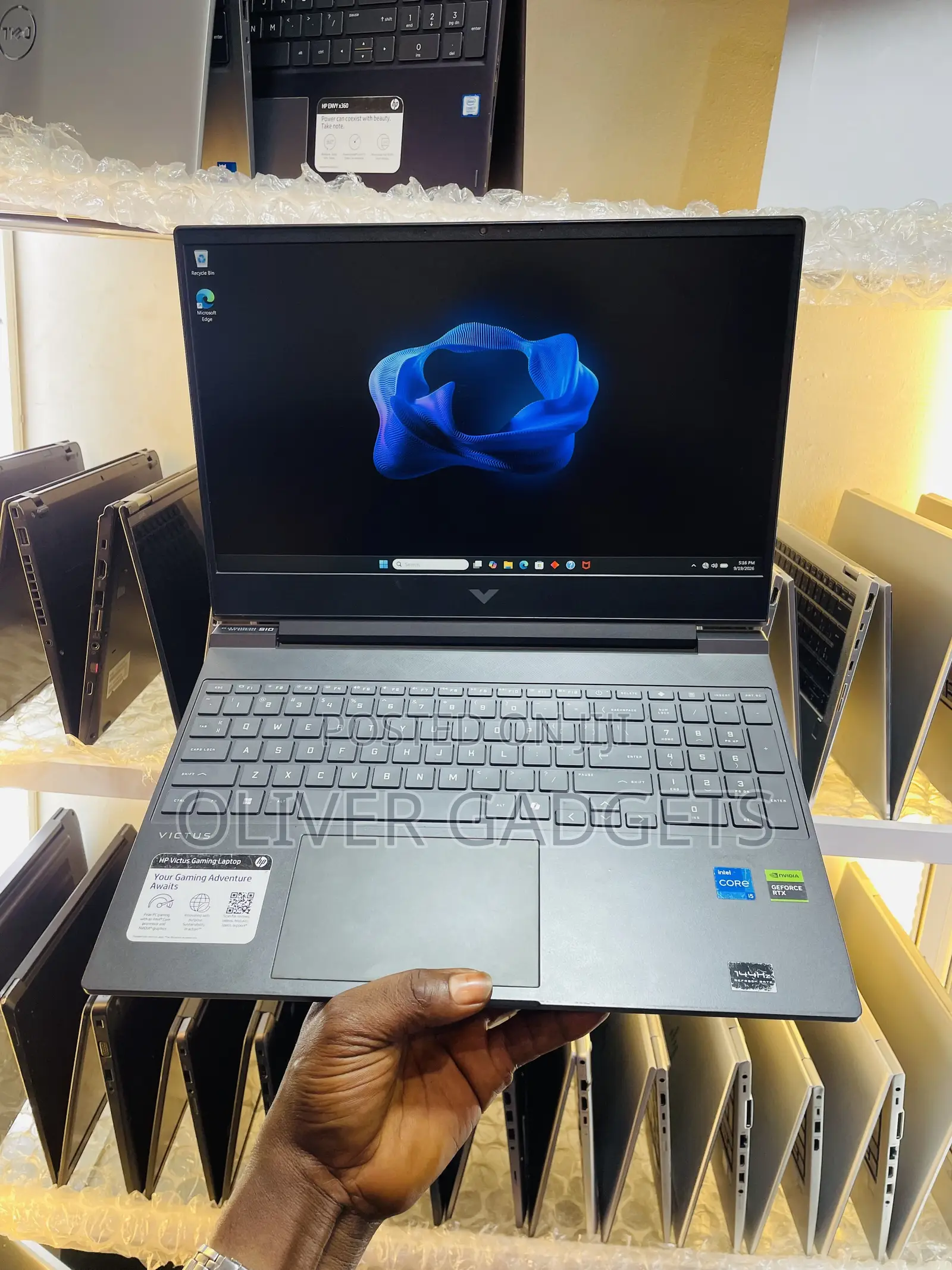 Laptop HP Victus 15 16GB Intel Core i5 SSD 512GB
