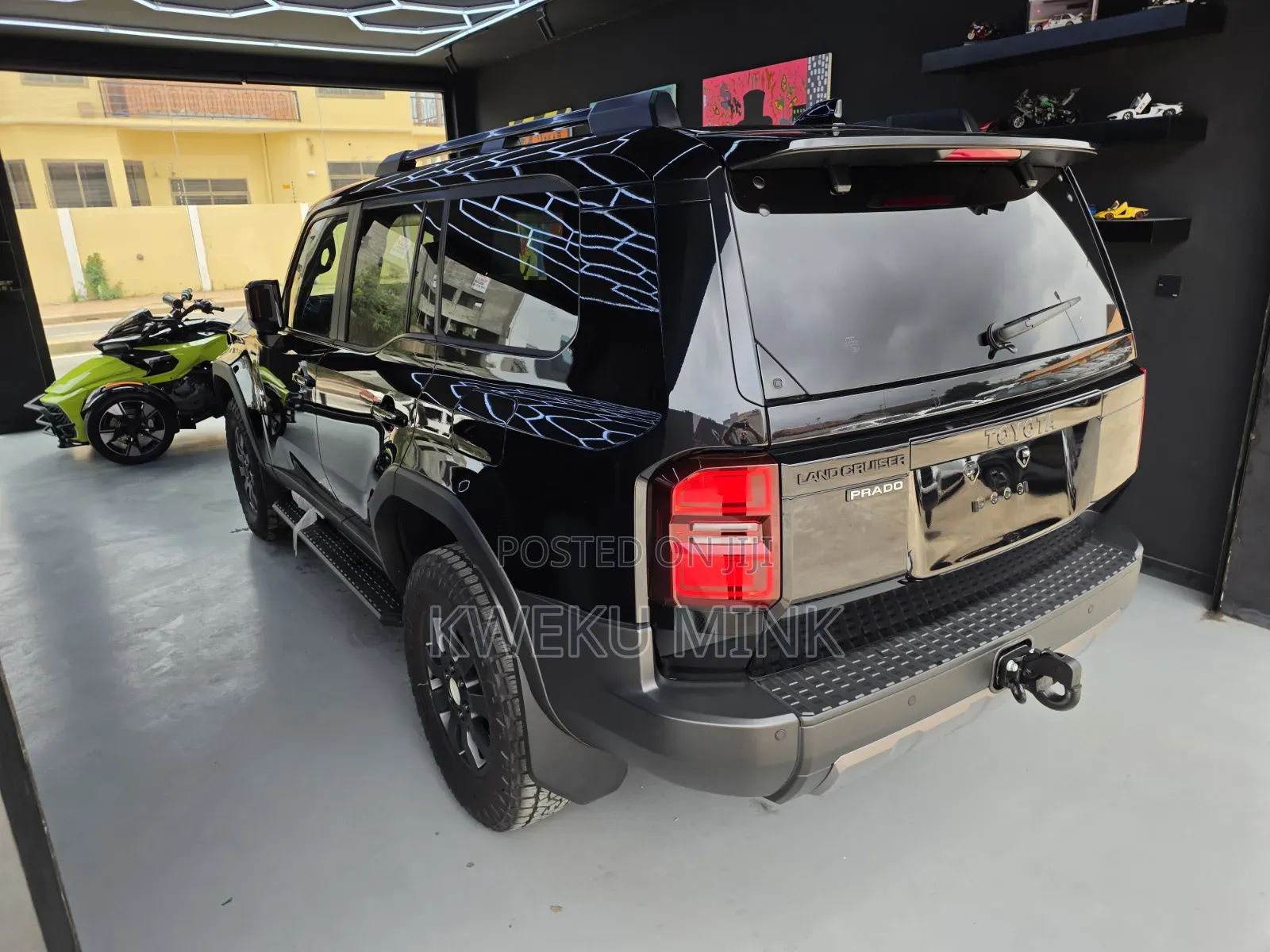 New Toyota Land Cruiser Prado 2025 Black