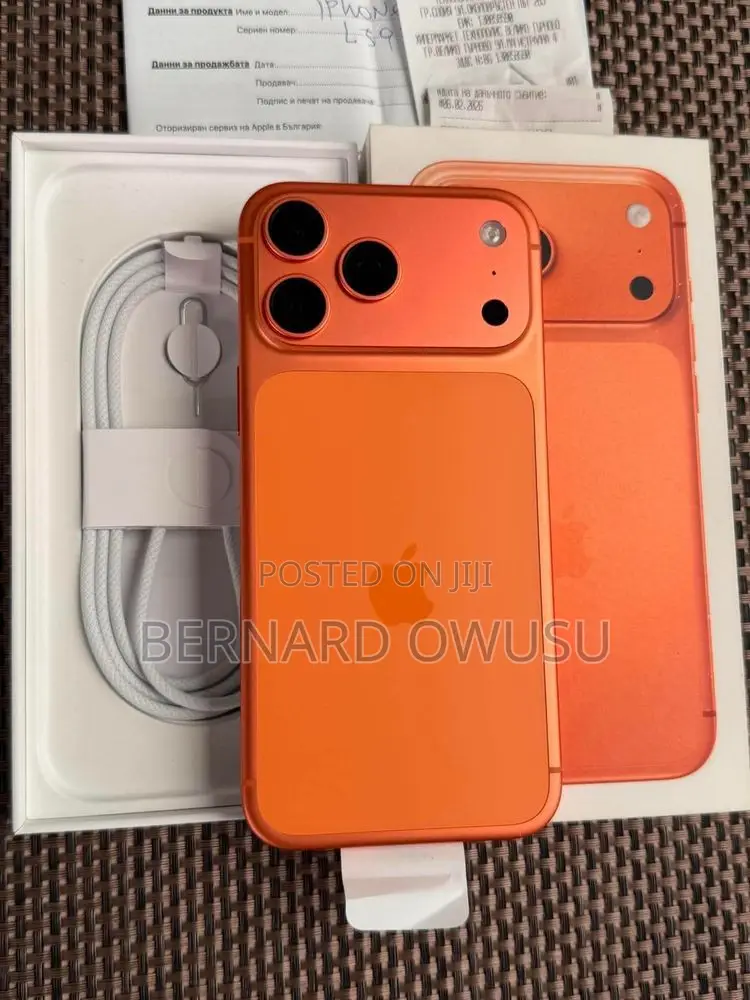 New Apple iPhone 17 Pro Max 256 GB Orange
