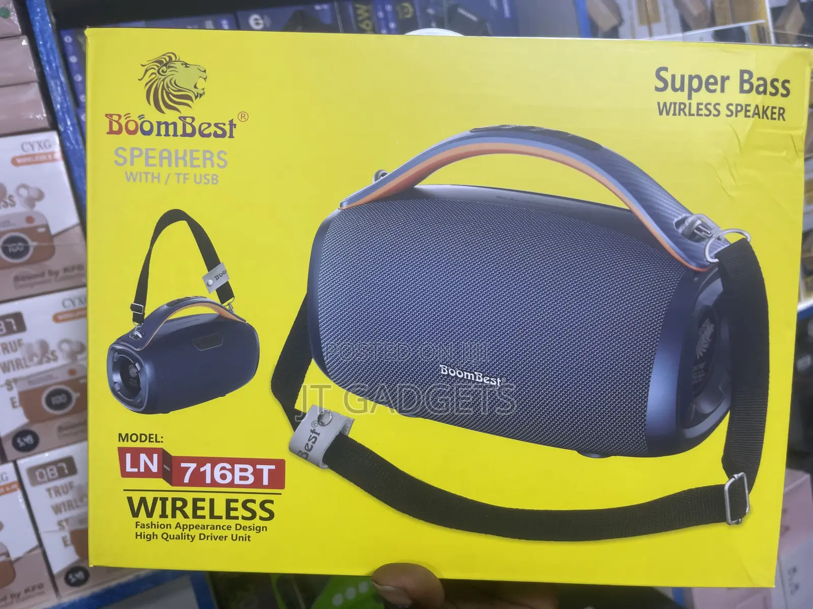 BoomBest LN-716BT Super Bass Wireless Speaker