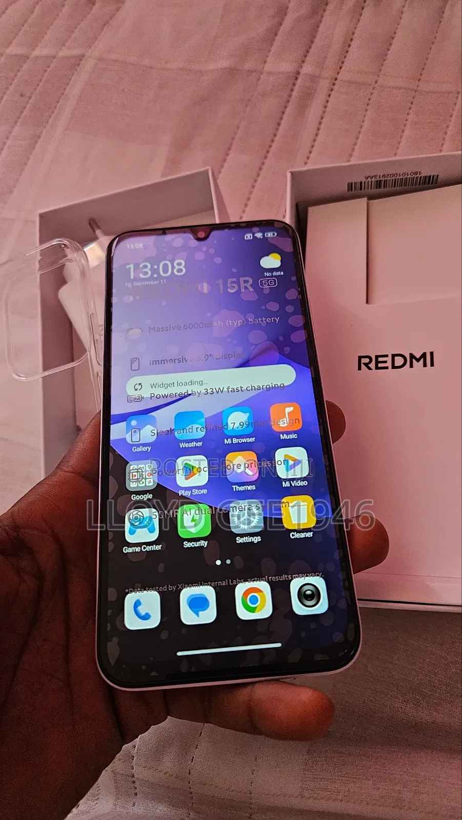New Xiaomi Redmi 15 256 GB Purple