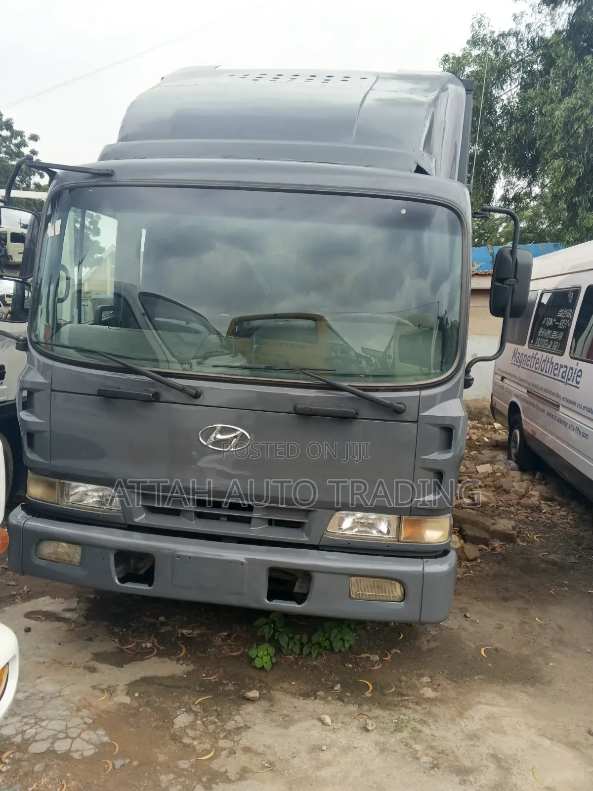 Hyundai Container Truck 2001 Grey