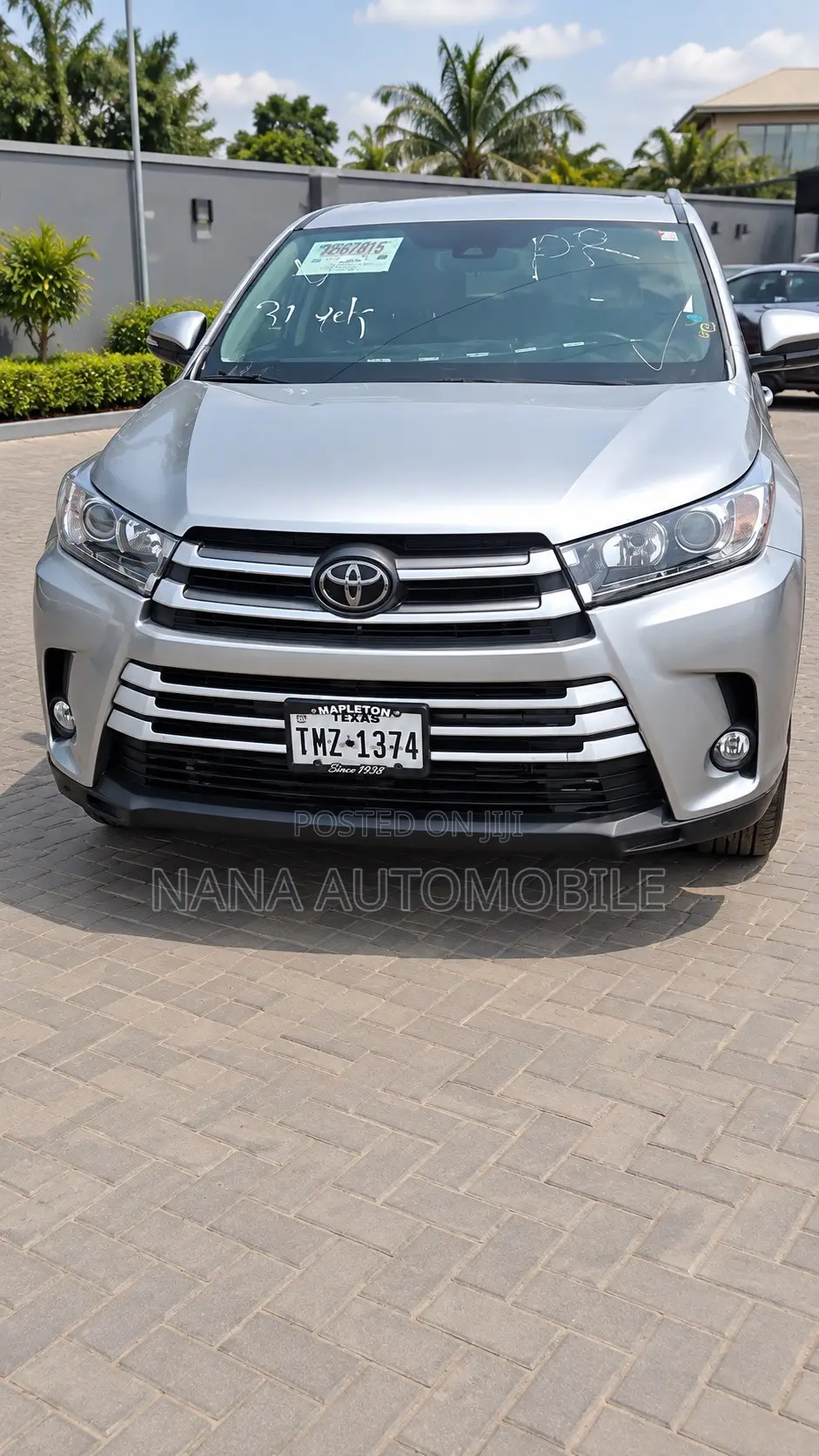 Toyota Highlander LE 4x2 (2.7L 4cyl 6A) 2018 Silver