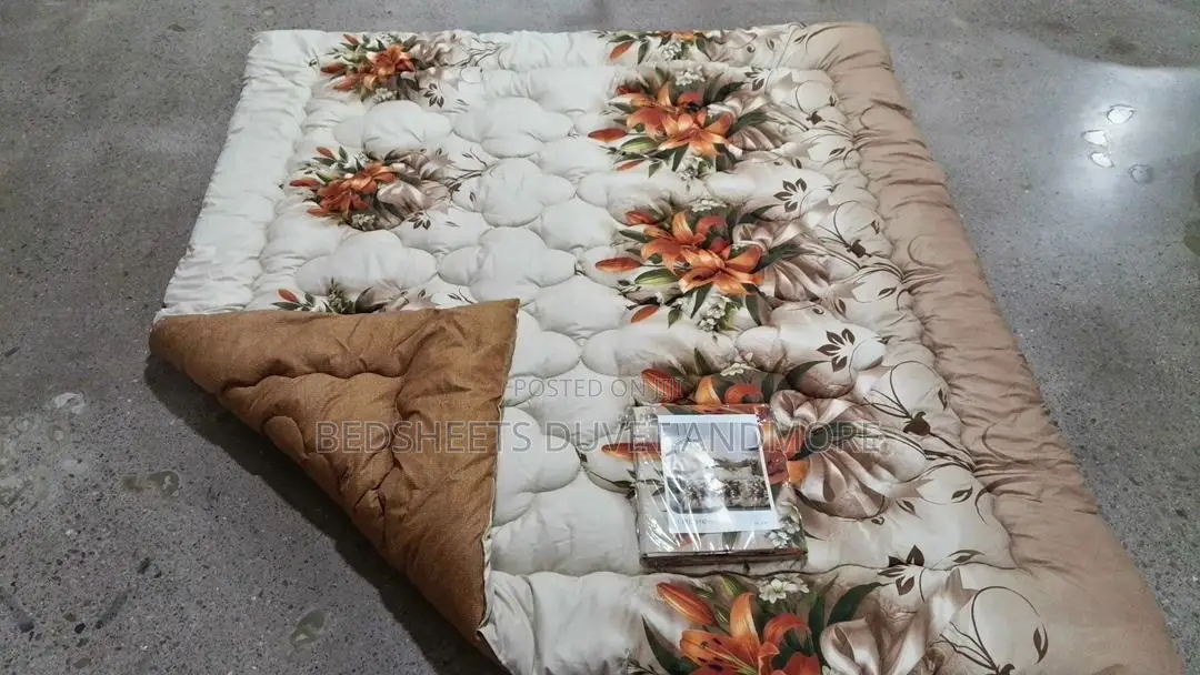 Beautiful Beige Flowered Design