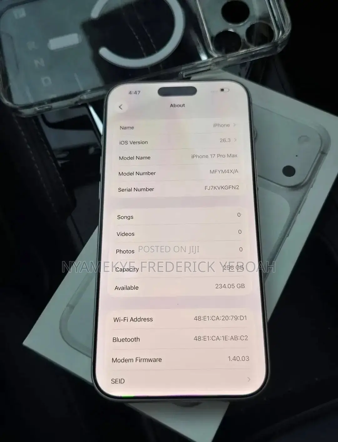 Apple iPhone 17 Pro Max 256 GB White