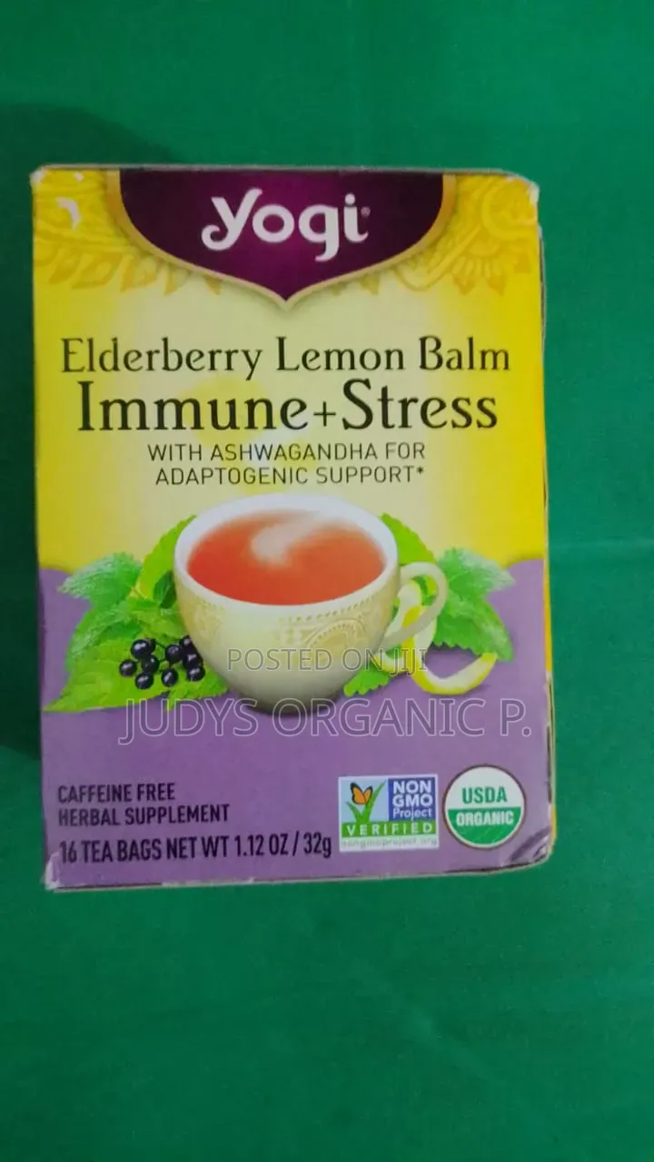 Yogi Elderberry Lemon Balm Tea