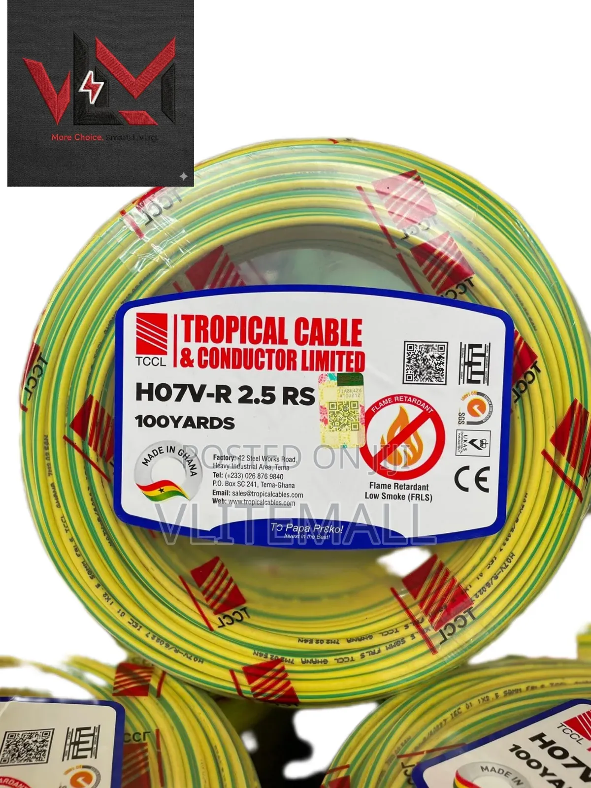 Earth Insulated 1.5mm Tropical Cable
