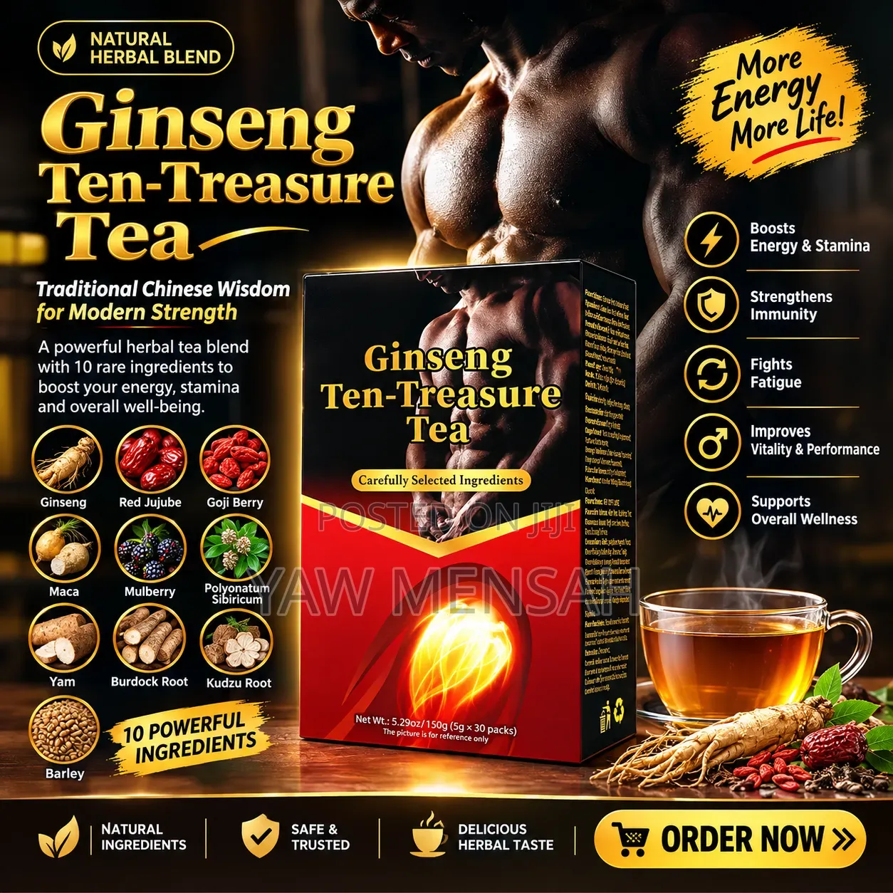 Ginseng Ten Treasure Tea
