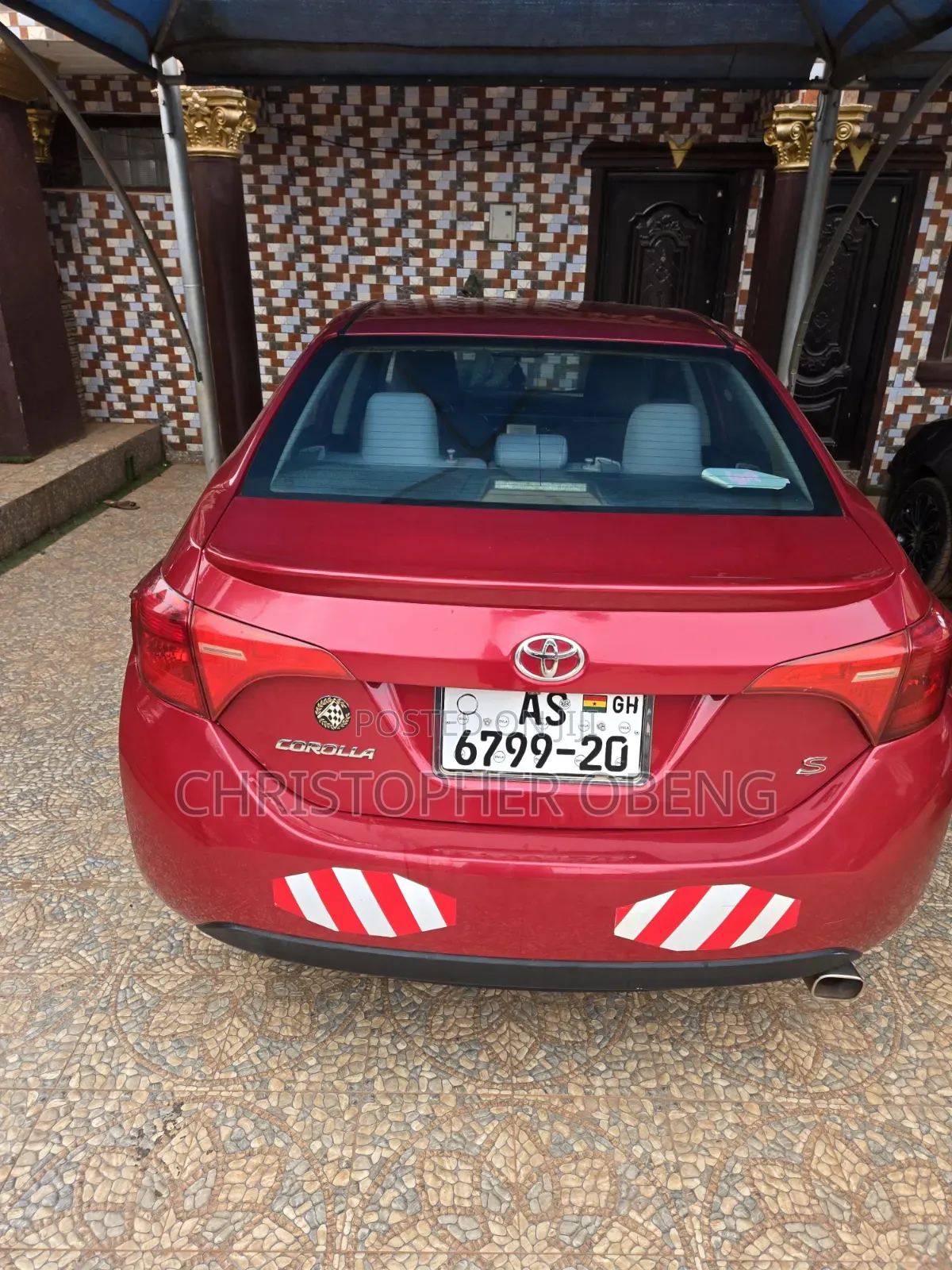 Toyota Corolla LE 4dr Sedan (1.8L 4cyl CVT) 2014 Red