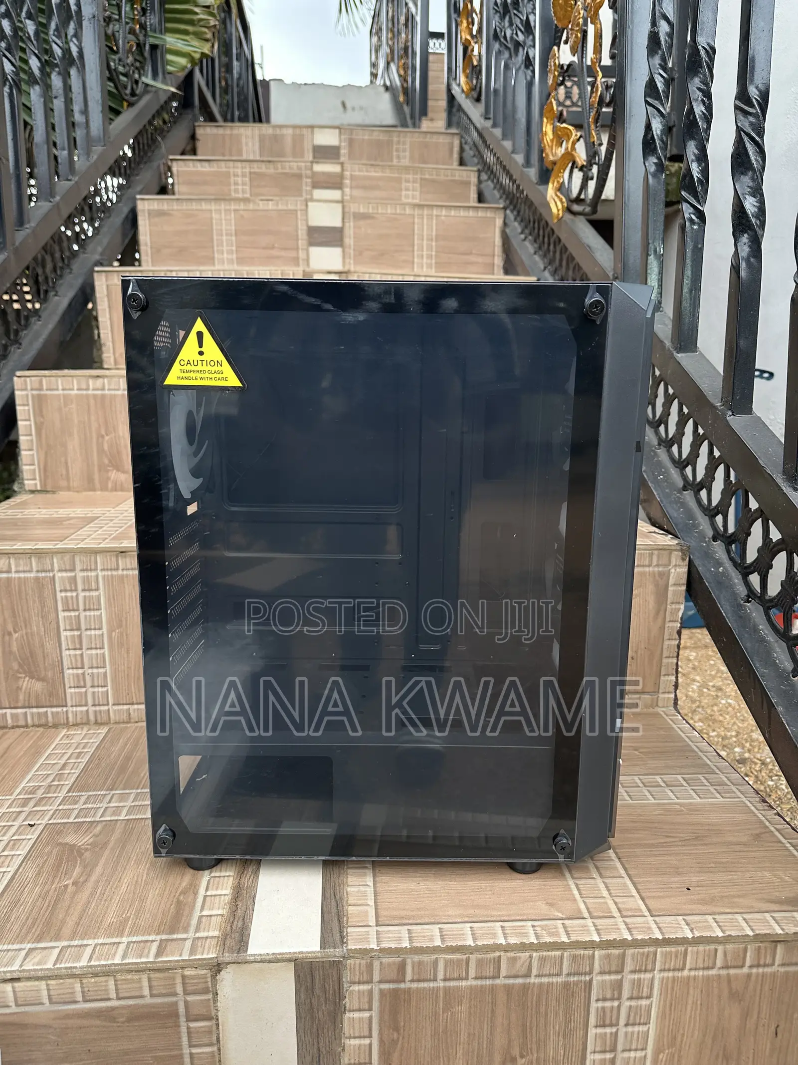 Gaming Case With 4 RGB Fans Pre Installed