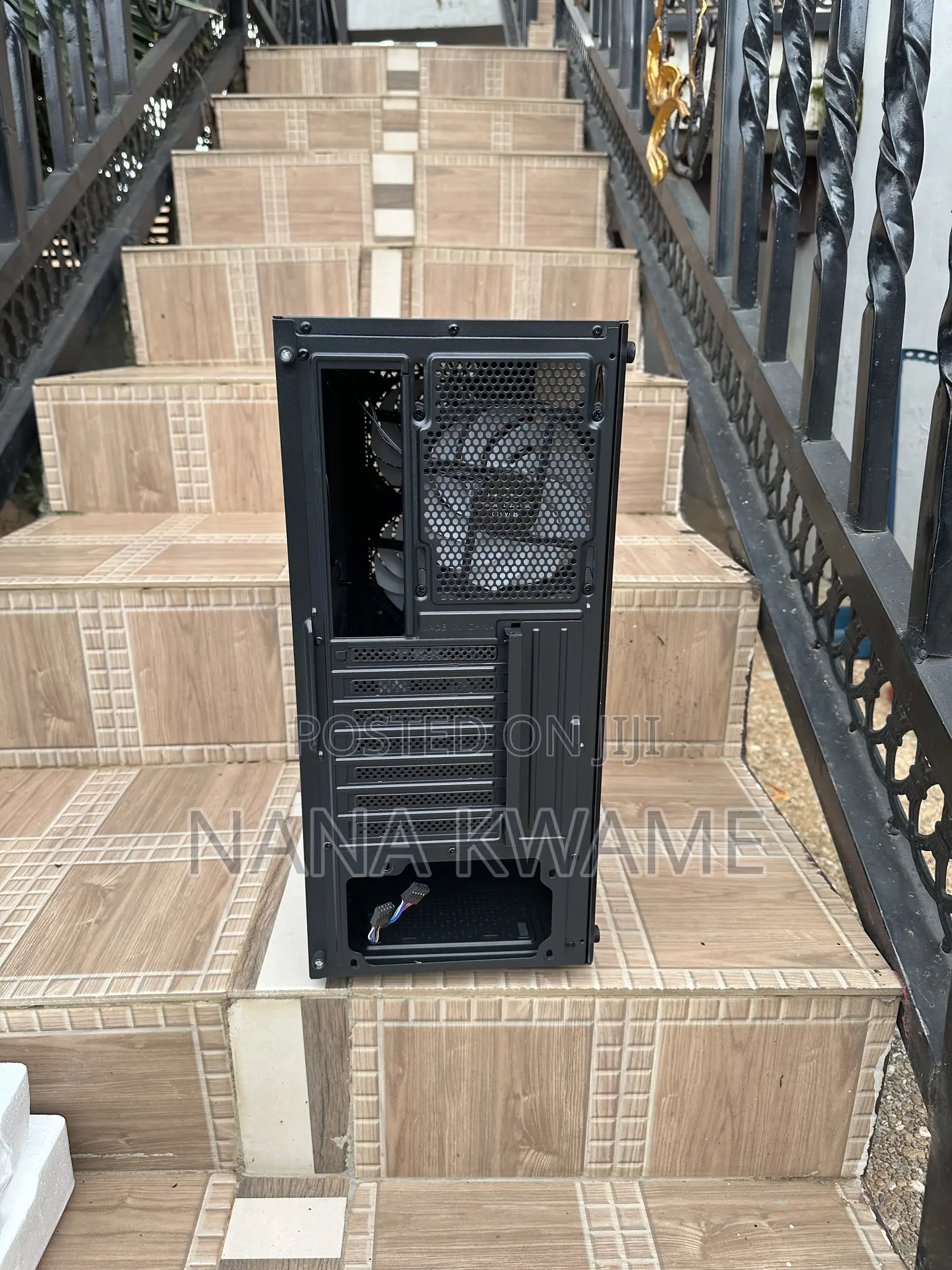 Gaming Case With 4 RGB Fans Pre Installed