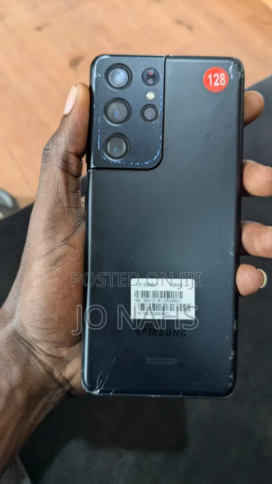 Samsung Galaxy S21 Ultra 5G 128 GB Black