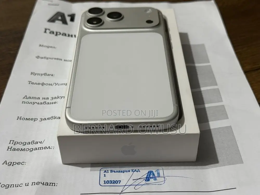 New Apple iPhone 17 Pro Max 512 GB Silver