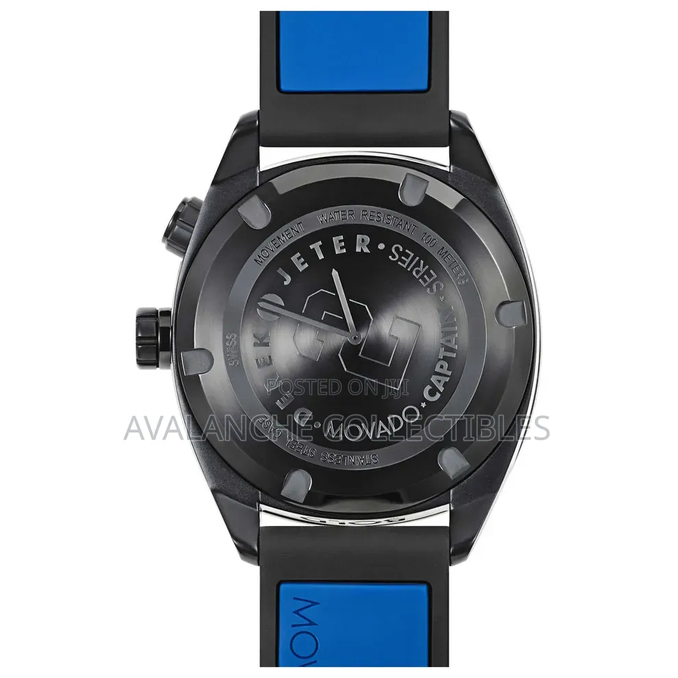 Movado Bold Silicone Strapped Gent's Watch 44mm Case Size.