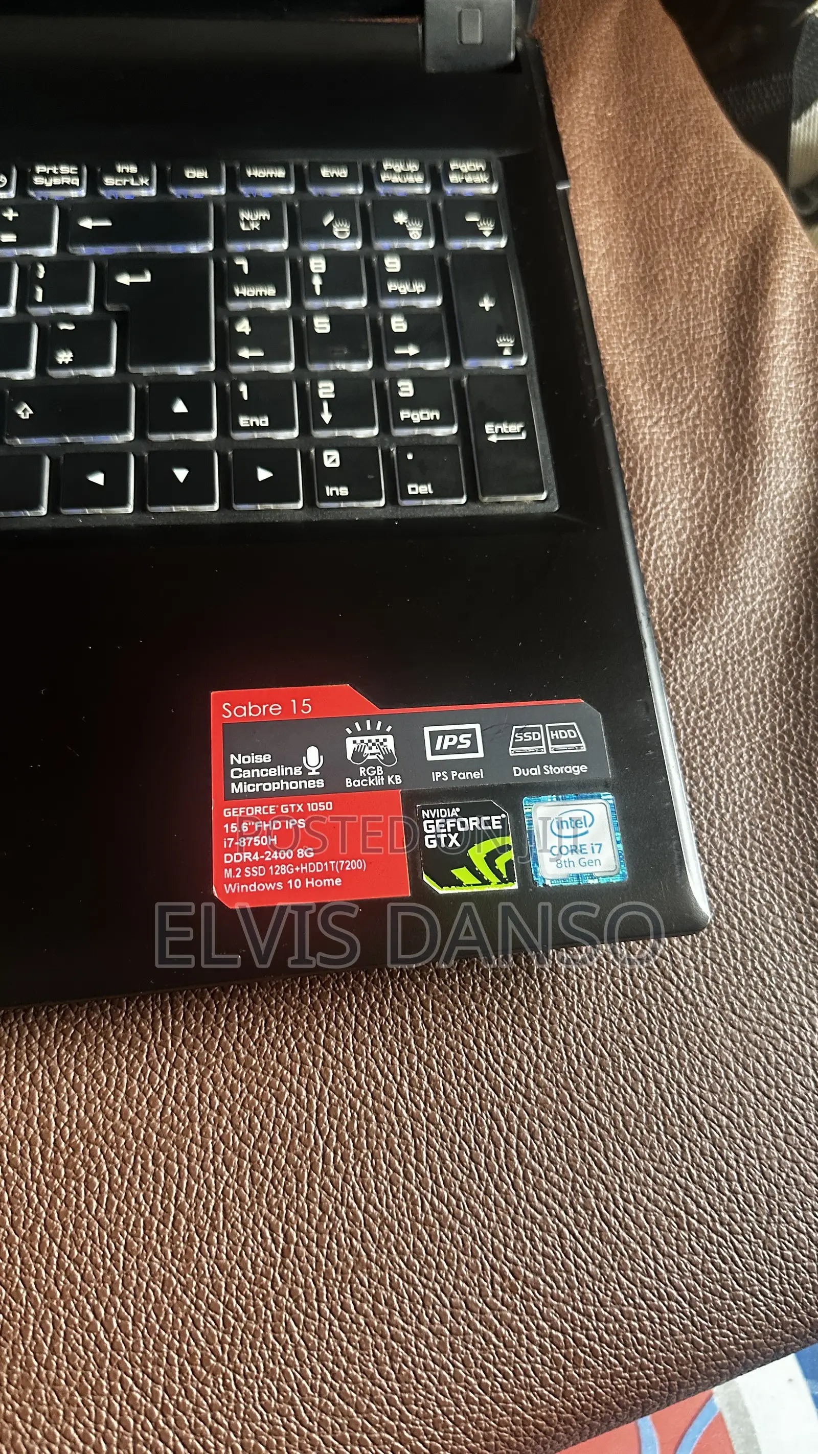Laptop Gigabyte Sabre 15 16GB Intel Core i7 HDD+SSD 1T