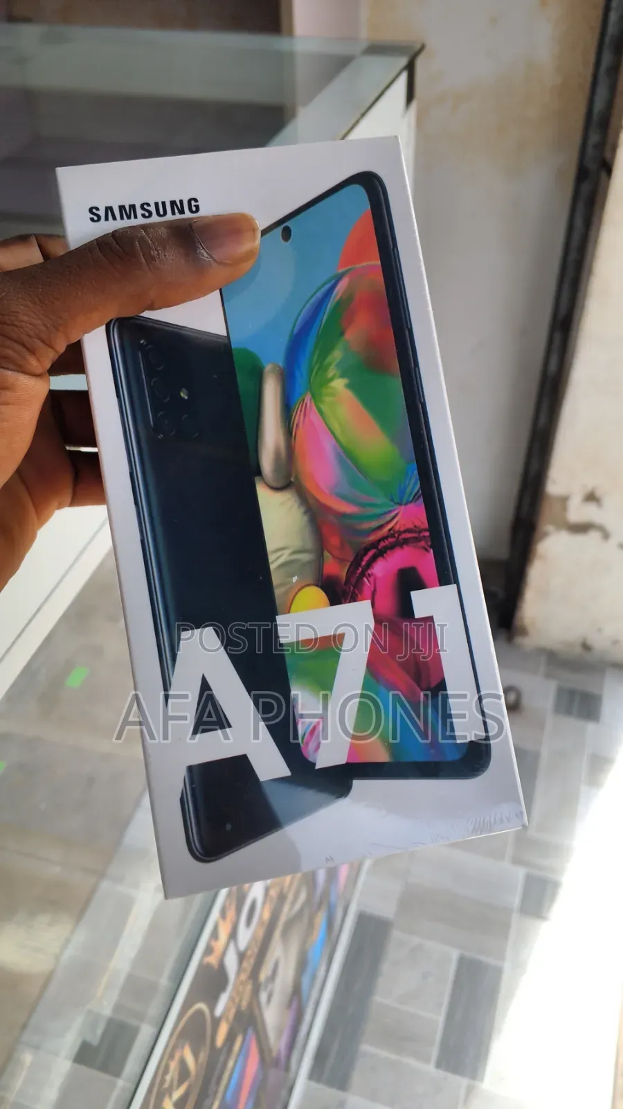 New Samsung Galaxy A71 128 GB Black