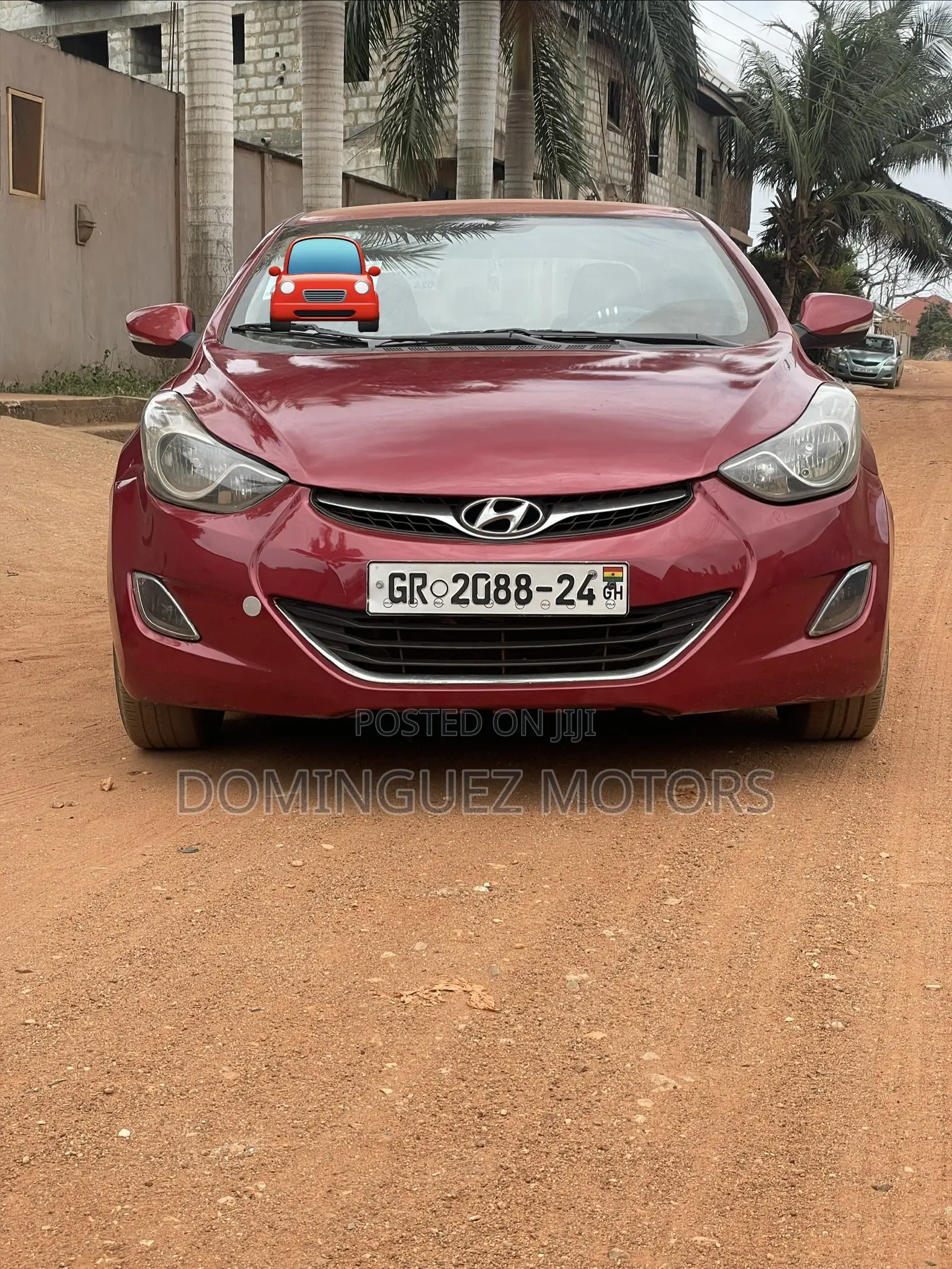Hyundai Elantra 2013 Red
