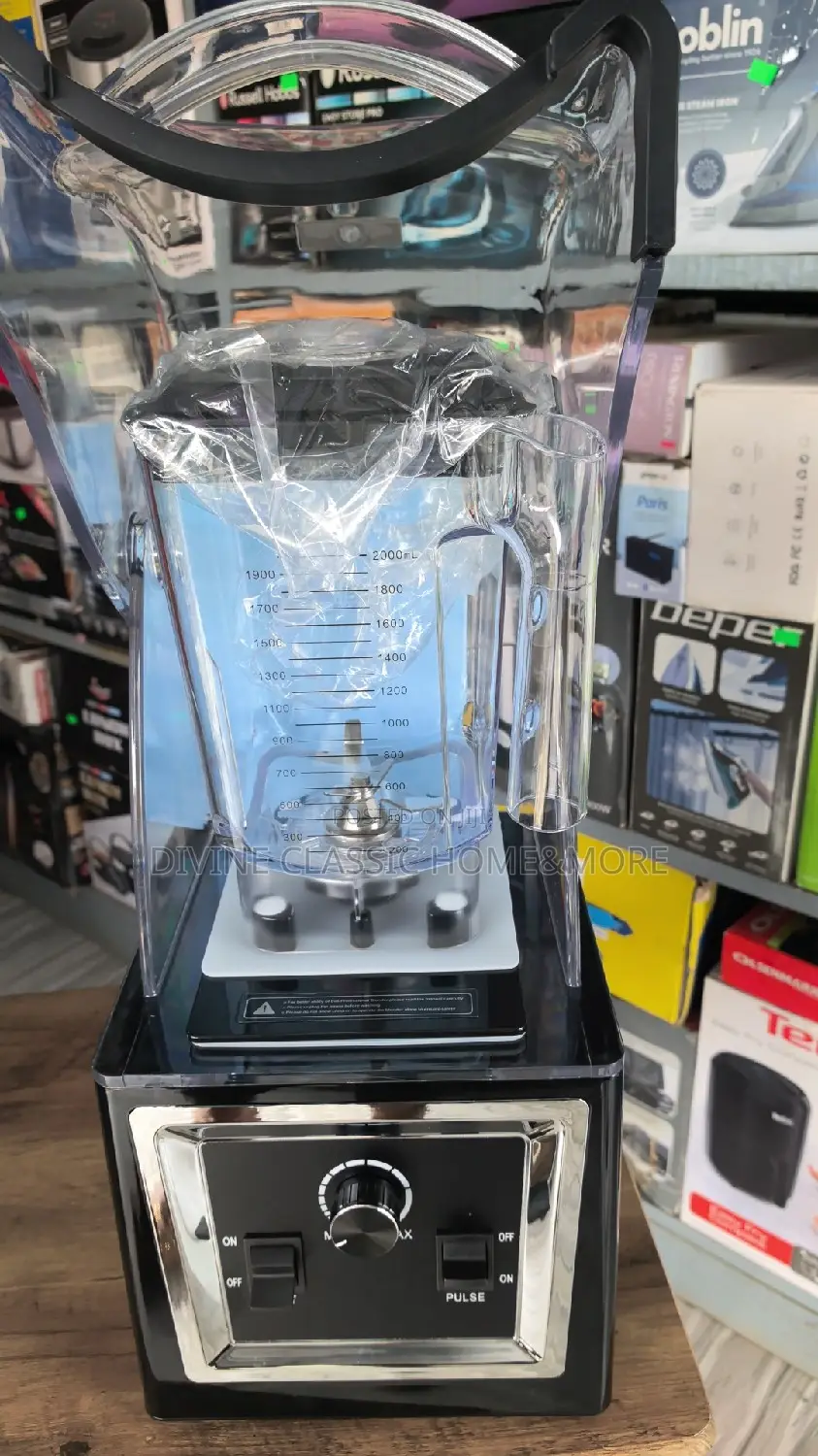 Wantjoin Professional Grade - Soundproof Quiet Commercial Blenders