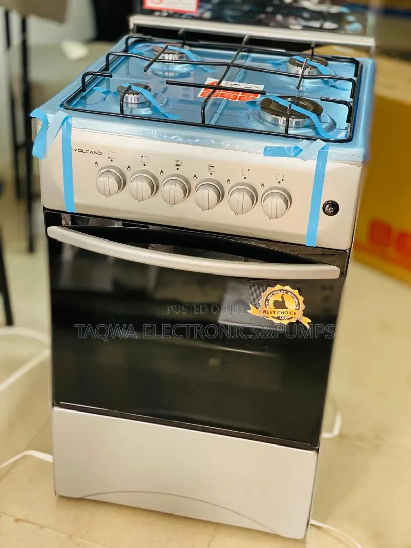 Cook With Volcano 4-Burner 50x50 Gas Cooker