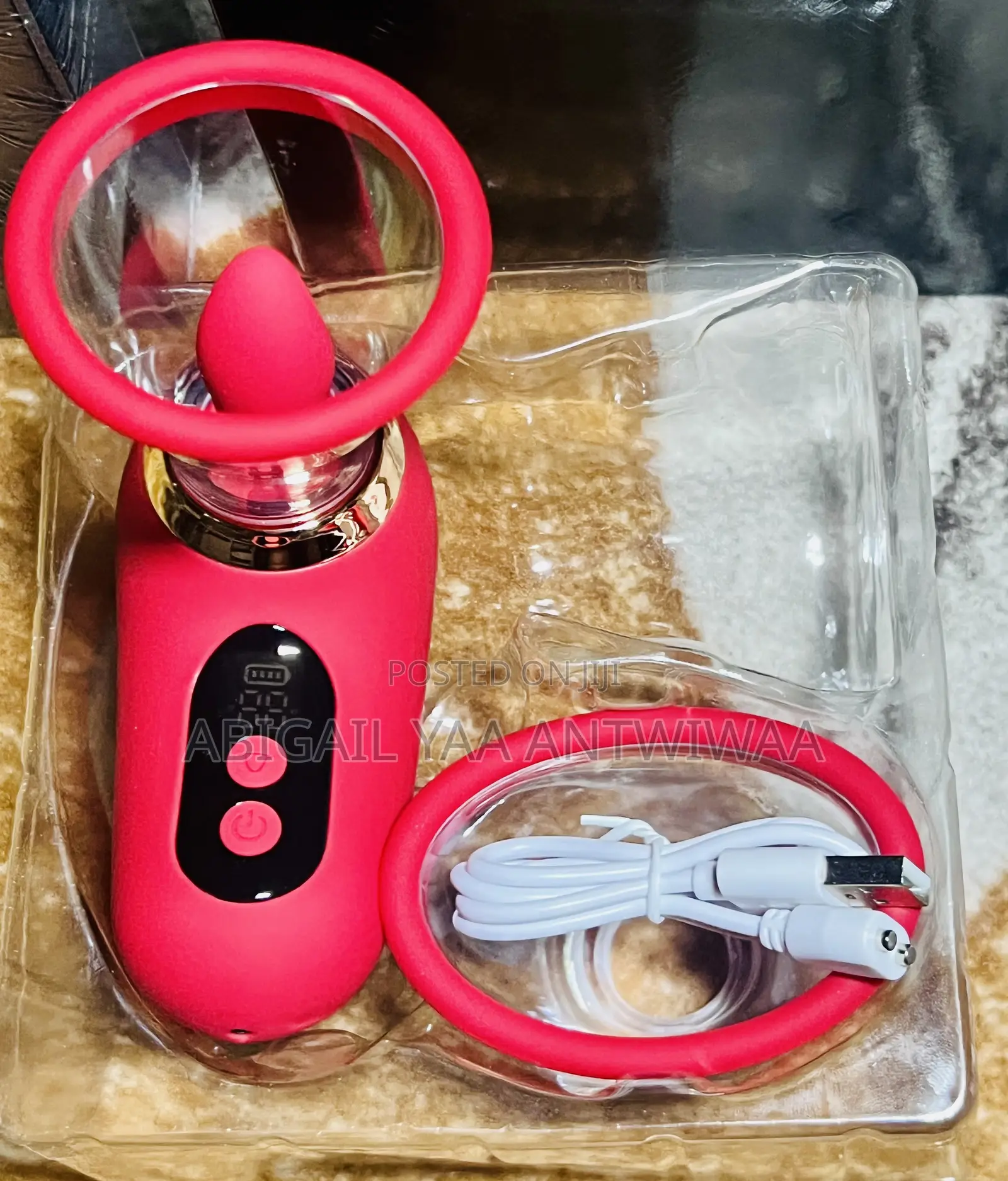 Tongue Motion Suction Vibrator