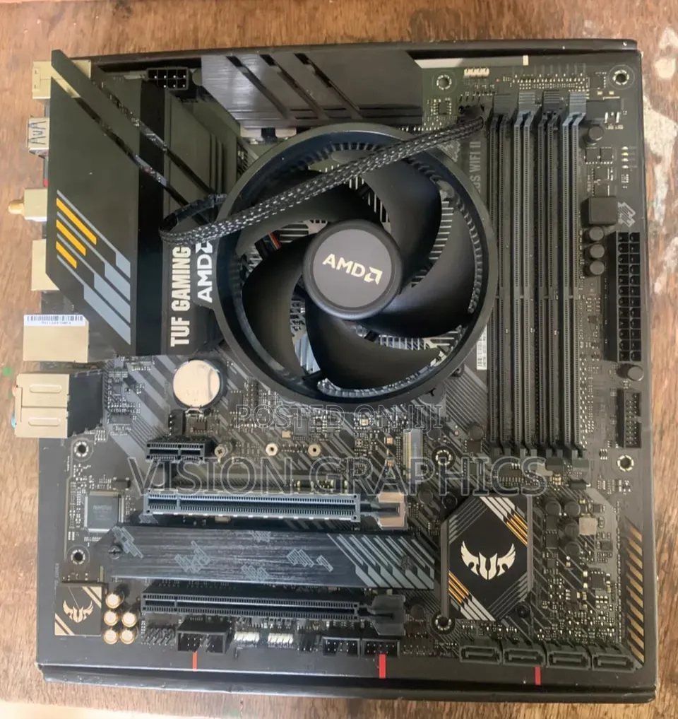 Ryzen 7 5700x With ASUS Tuf Gaming WiFi II Motherboard and Cooler