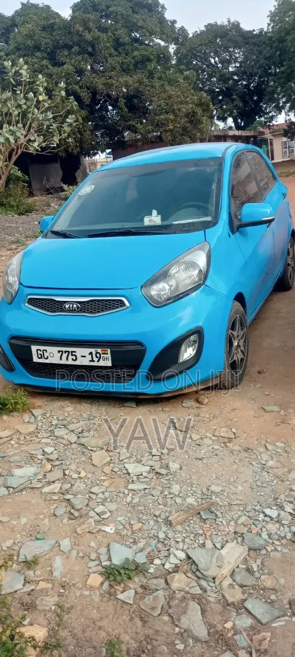 Kia Morning 2012 Blue