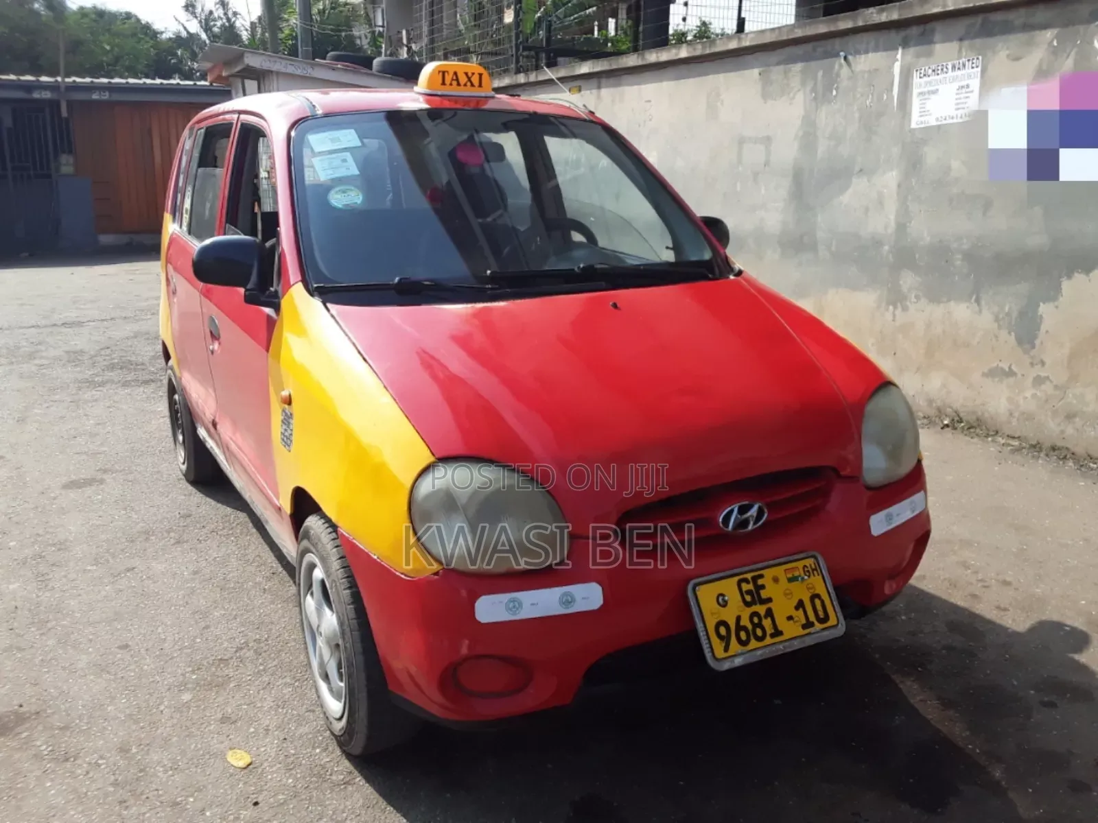 Hyundai Atos 2004 Red
