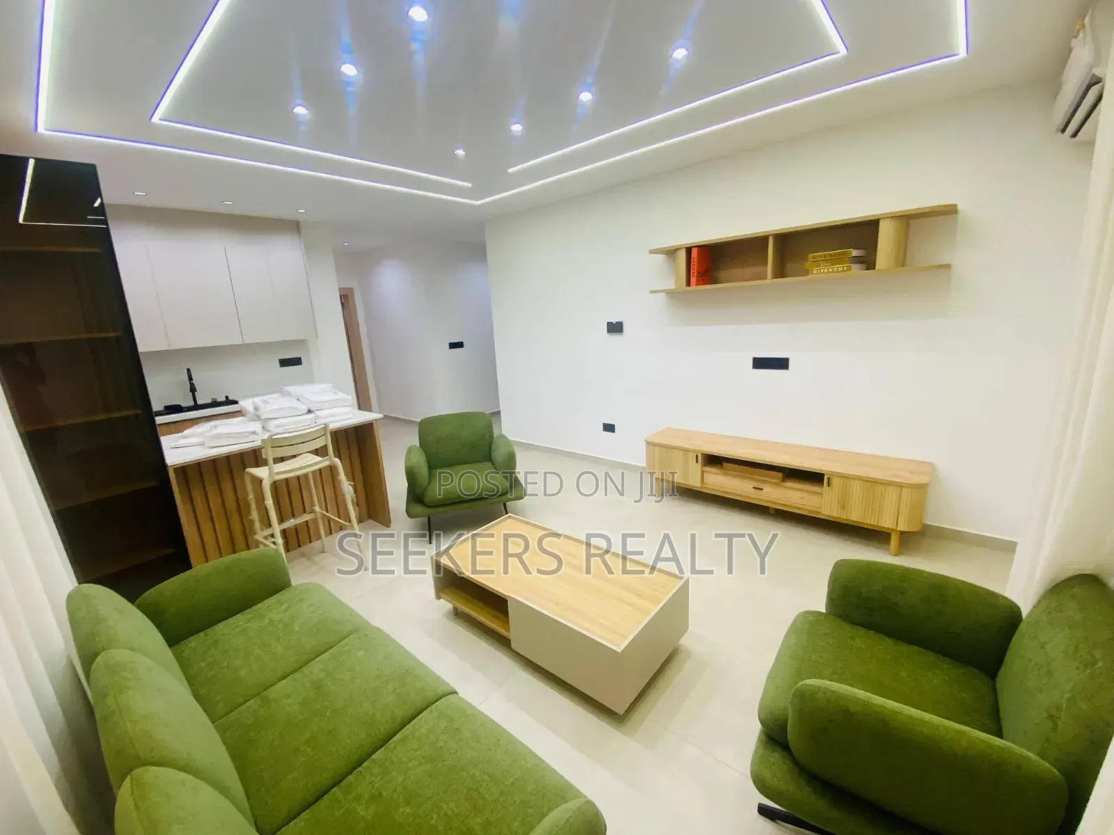 Furnished 1bdrm Apartment in Seekers Realty, Dzorwulu for rent