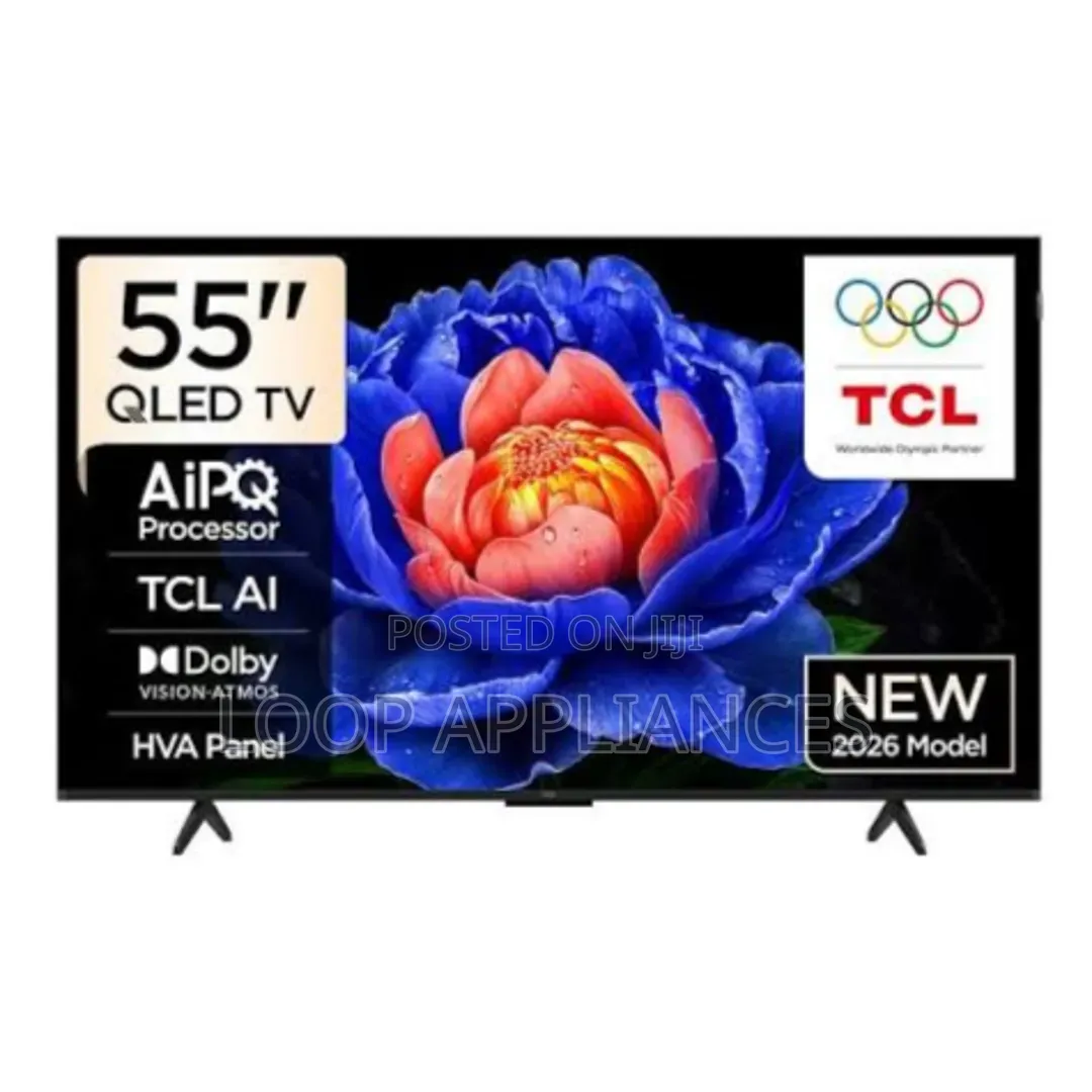 New 55 Inch TCL Smart Android 2026 Qled Television