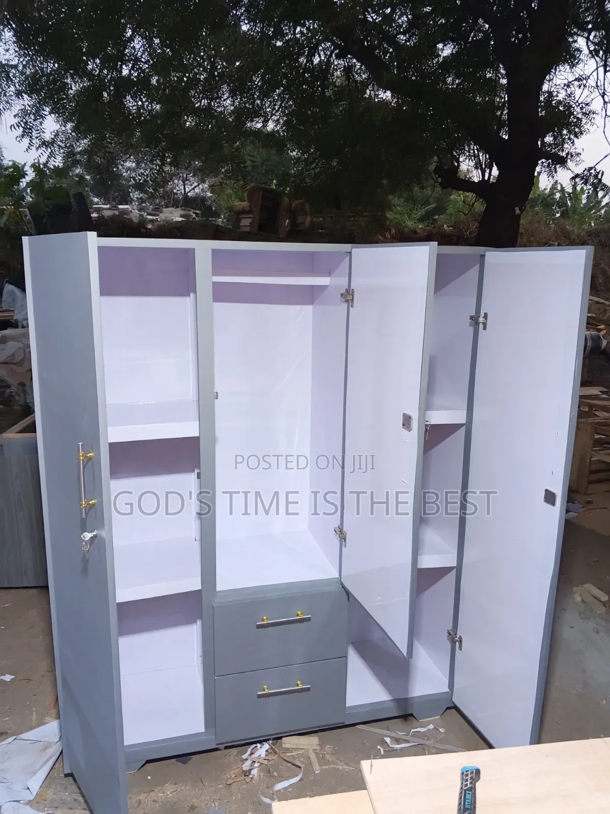 Neat Three in One Wardrobe