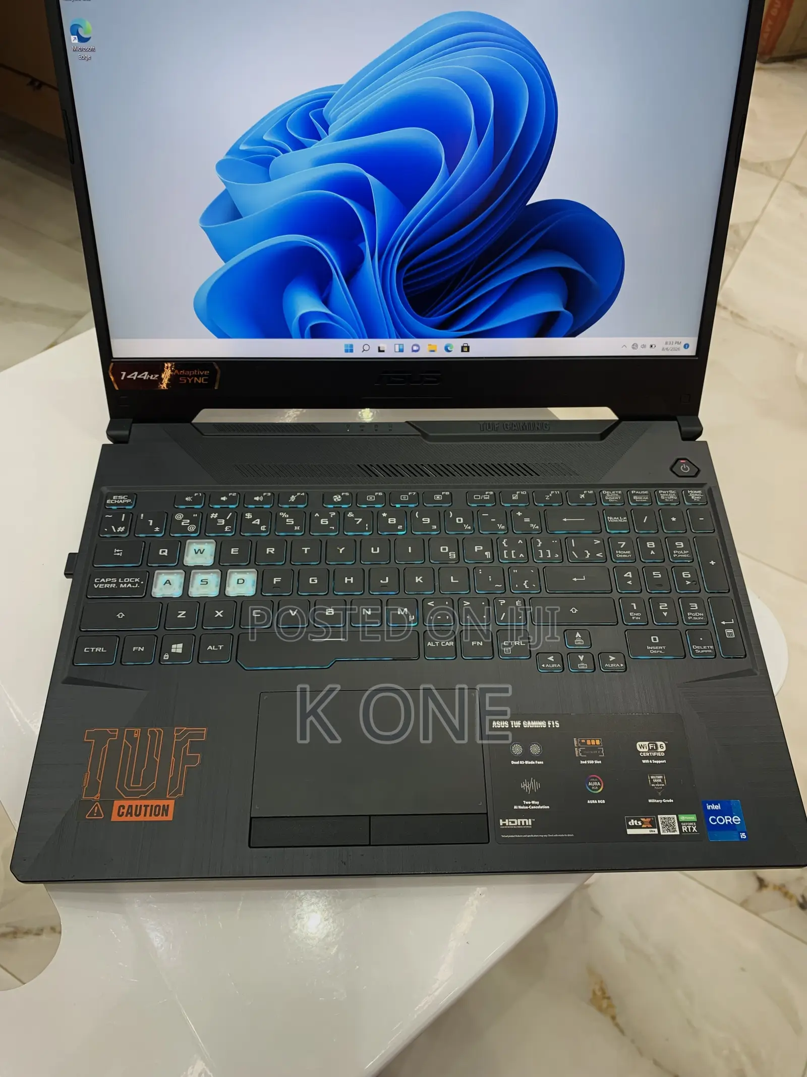 Laptop Asus TUF Dash F15 16GB Intel Core i5 SSD 512GB