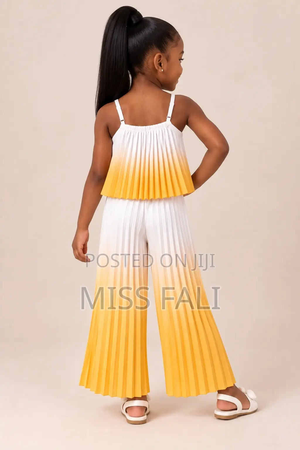 Sunshine Pleat Set. 4Years