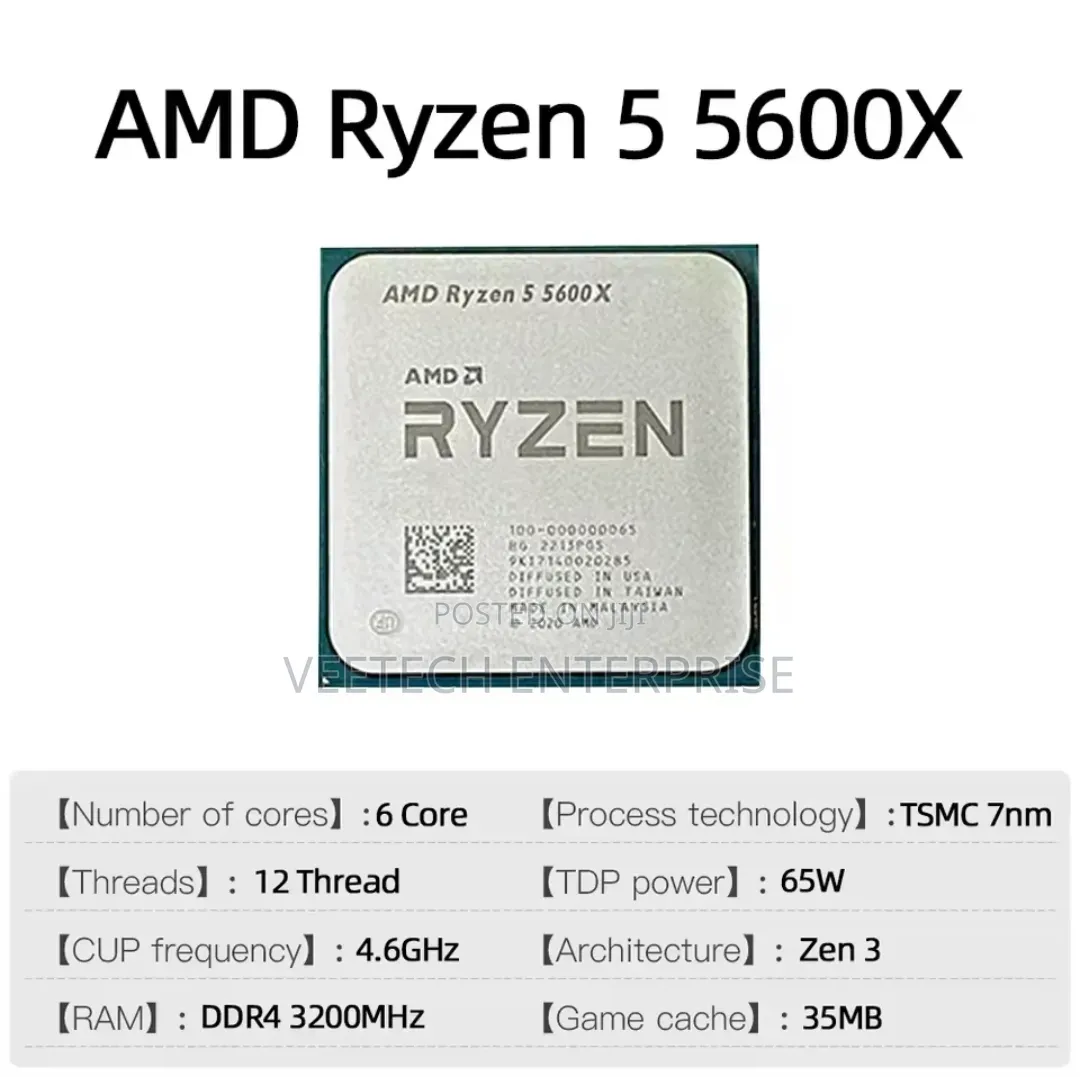 Amd Ryzen 5 5600x Cpu