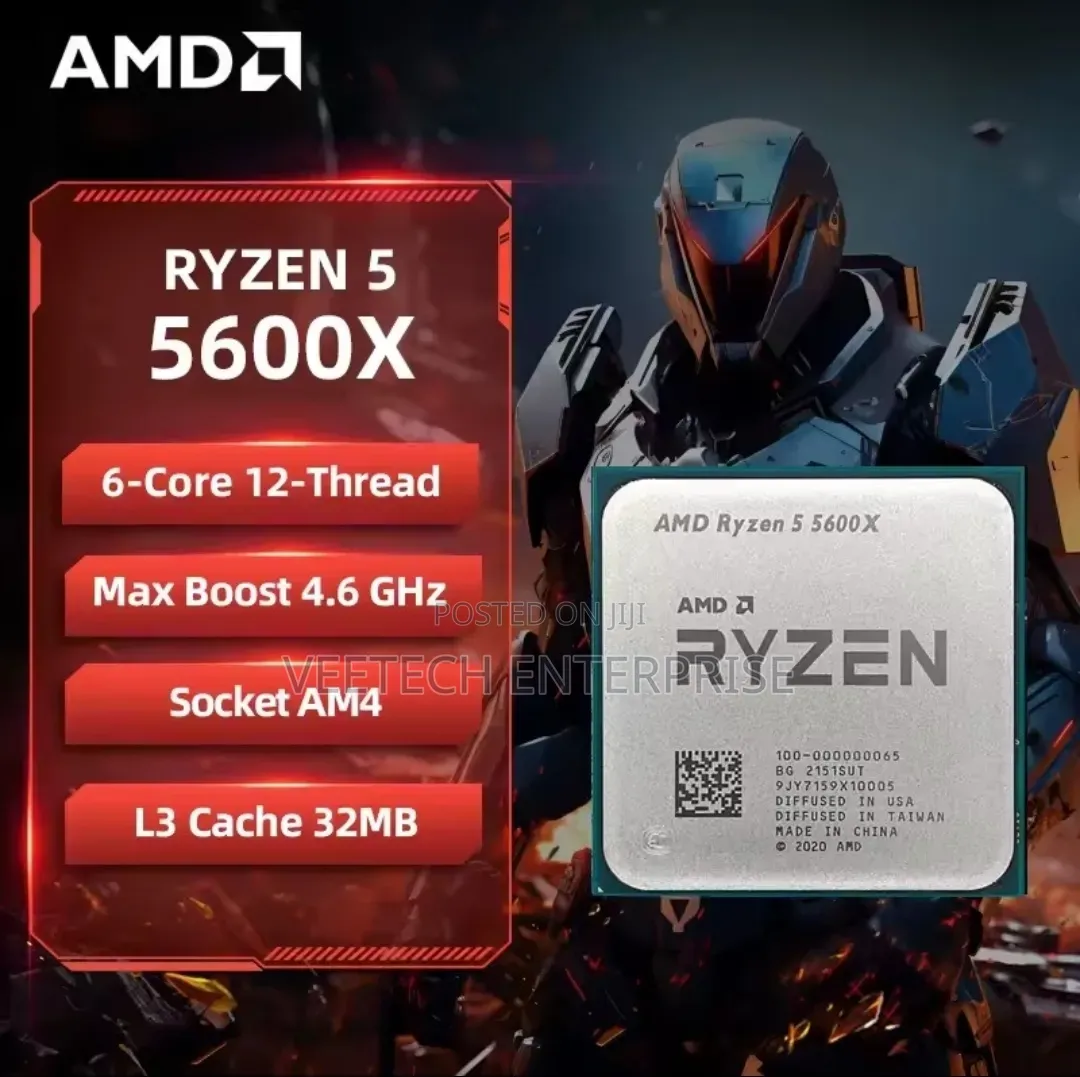 Amd Ryzen 5 5600x Cpu
