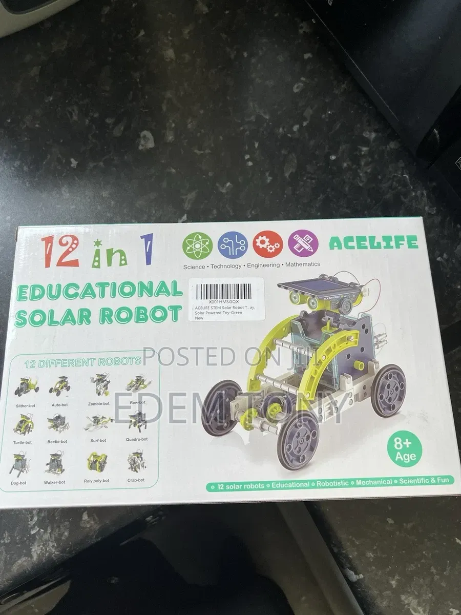 Acelife 12-in-1 Educational Solar Robot Kit