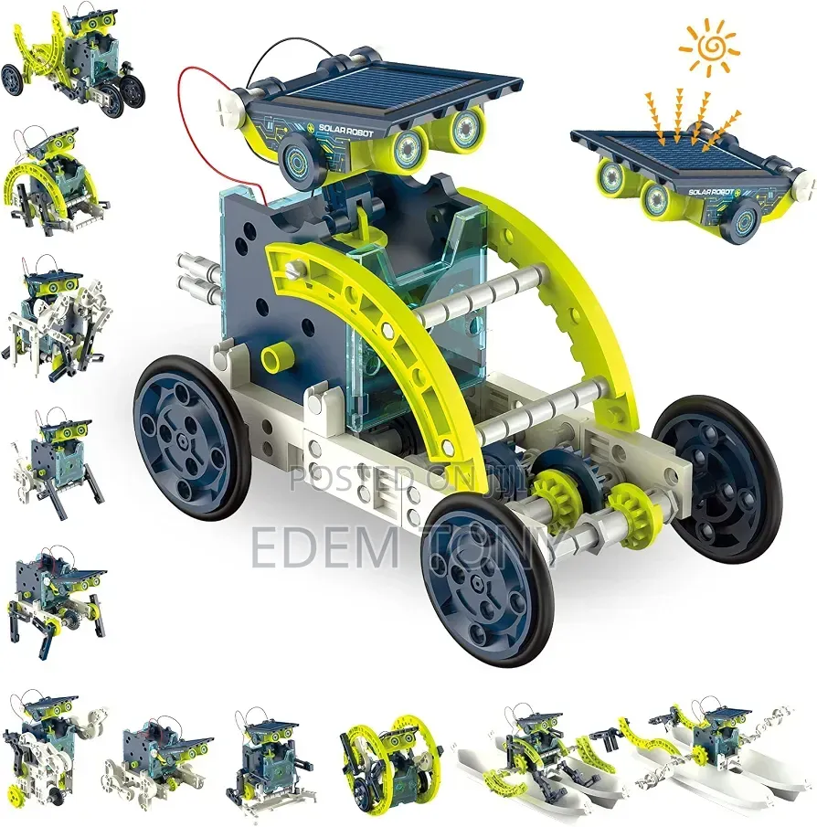 Acelife 12-in-1 Educational Solar Robot Kit