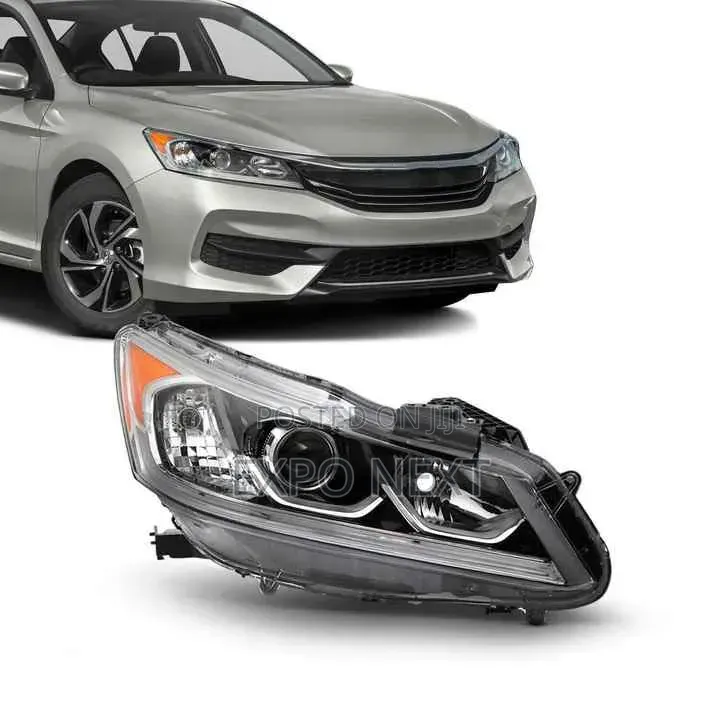 Halogen Headlight for Honda Accord 2016-2017 Sedan EX EX-L ABSmaterial