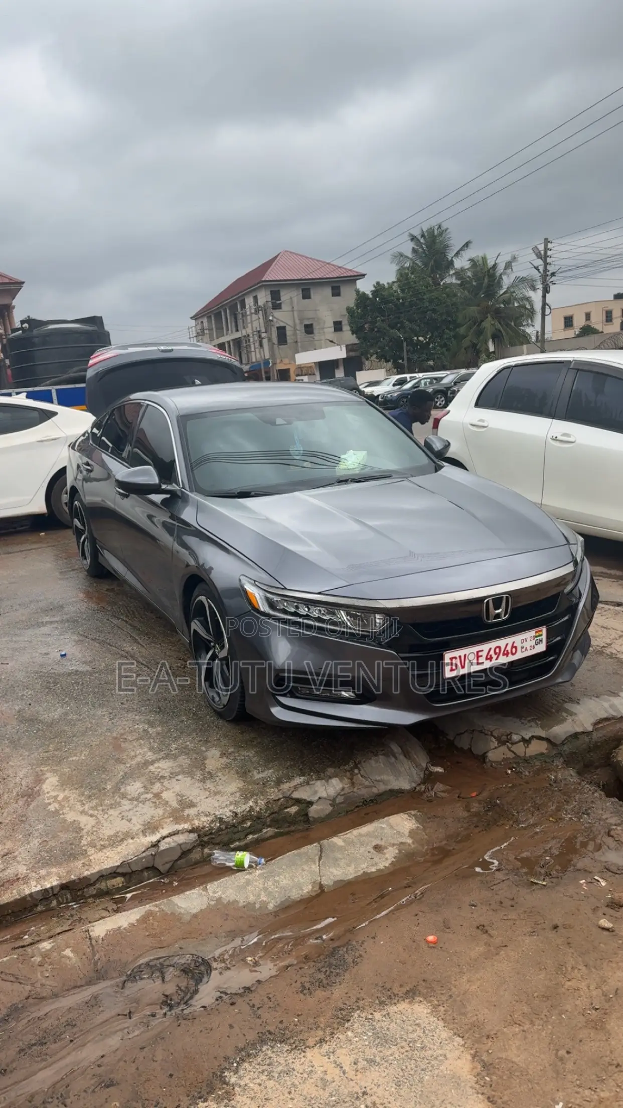 Honda Accord Sport (1.5L 4cyl Turbo 6M) 2019 Gray