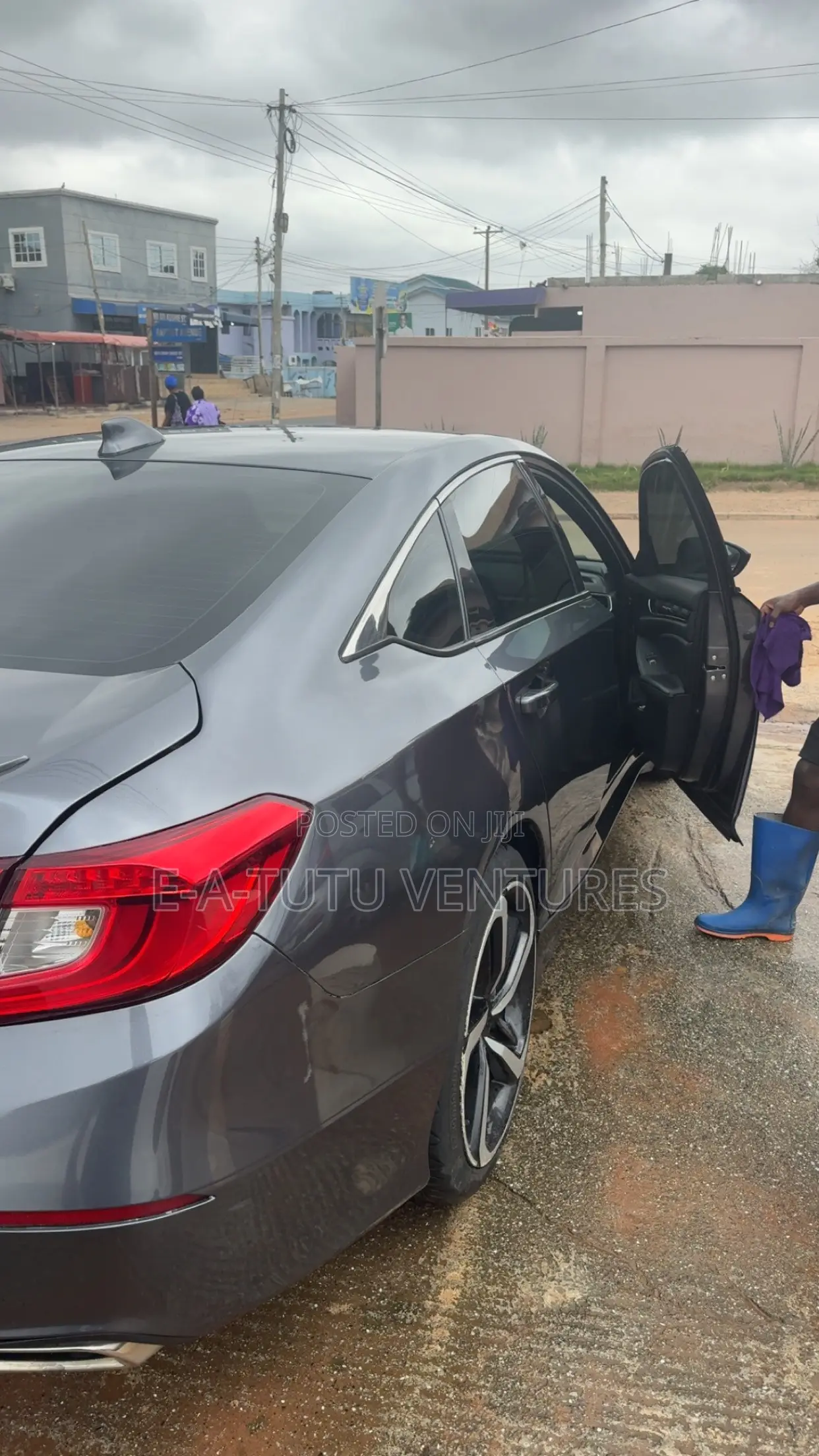 Honda Accord Sport (1.5L 4cyl Turbo 6M) 2019 Gray