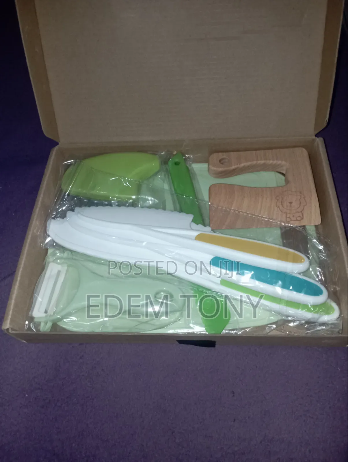 8 Piece Children's Knife Set, Children's Knife Safe: Cutting Cooking
