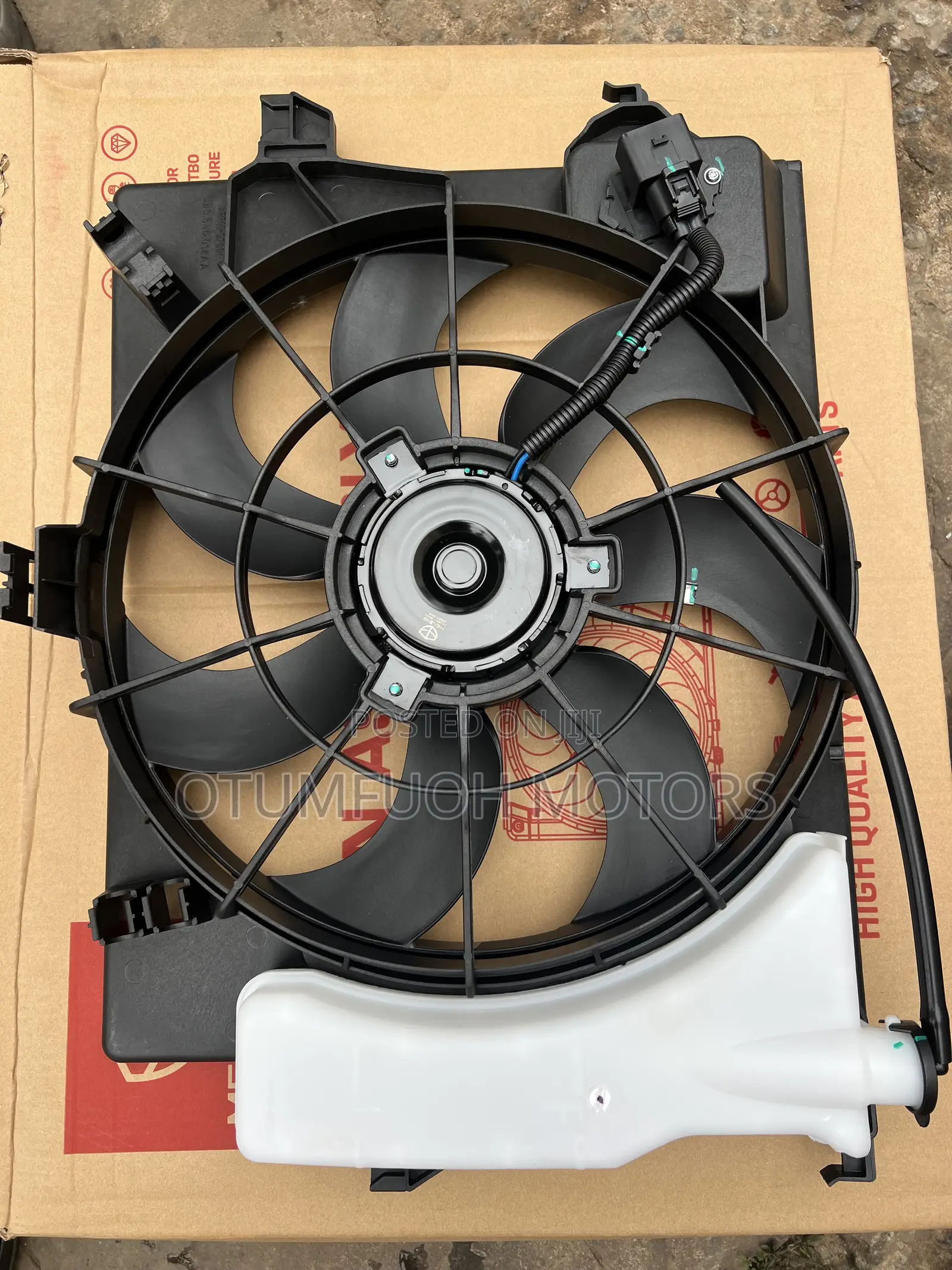 Hyundai Accent (Kia Rio) 2012 2013 2014 2015-2020 Fan