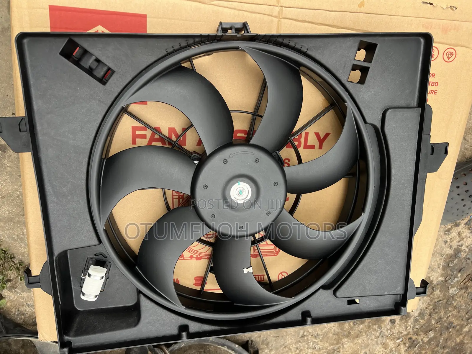 Hyundai Accent (Kia Rio) 2012 2013 2014 2015-2020 Fan