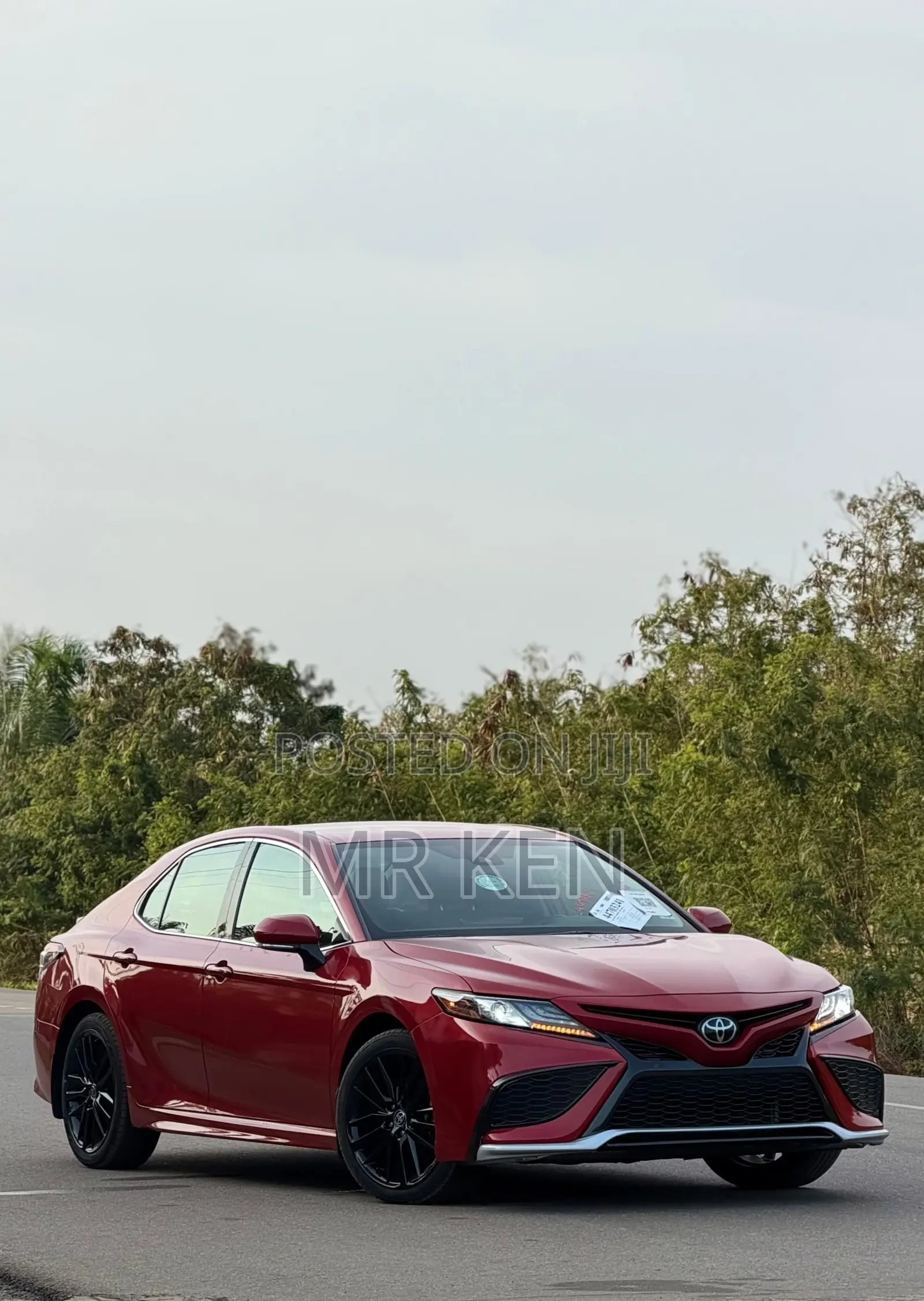 Toyota Camry XSE 2023 Red