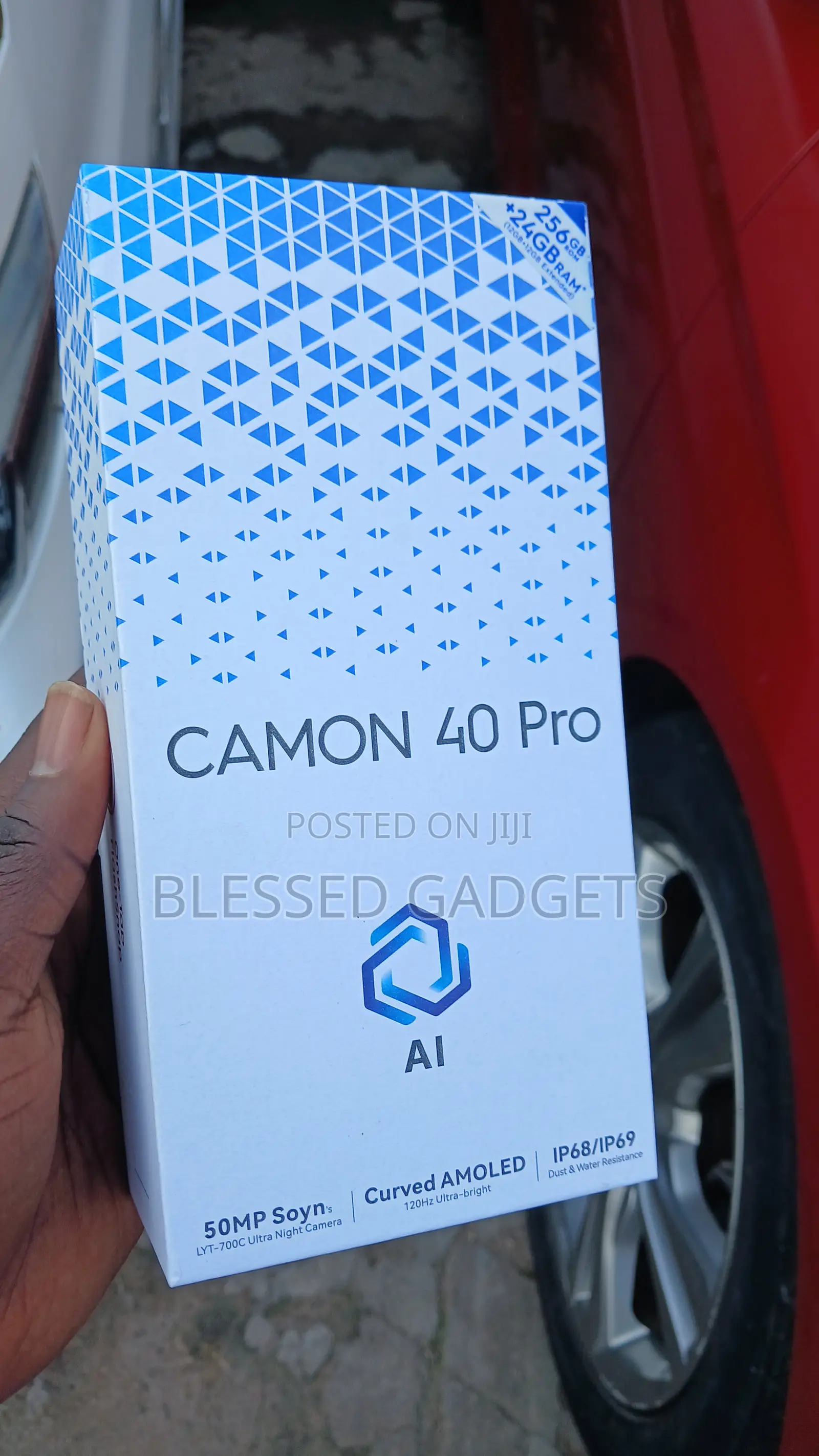 New Tecno Camon 40 Pro 4G 256 GB Gray