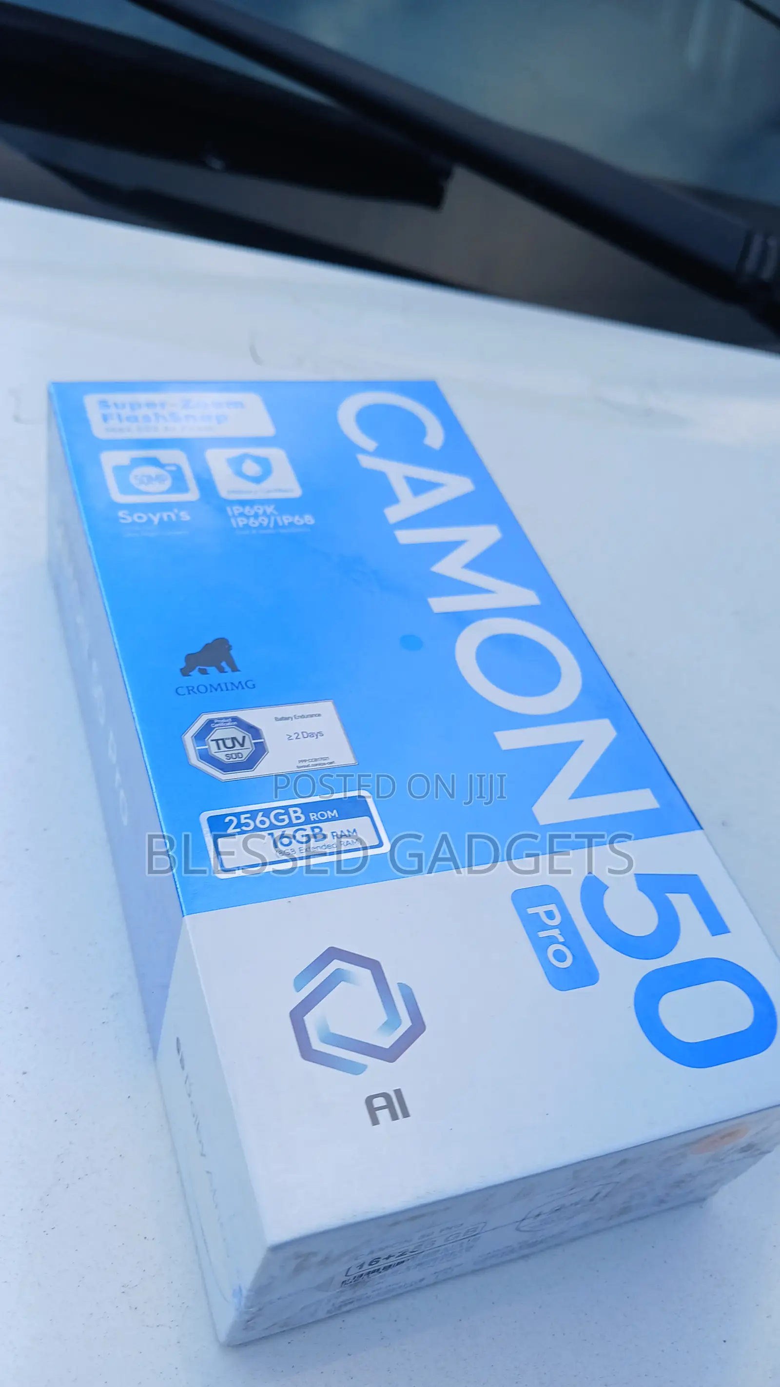New Tecno Camon 50 Pro 256 GB Gold