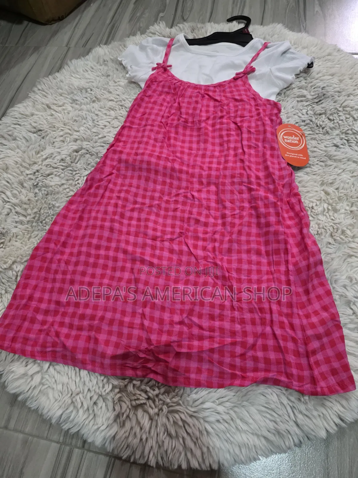 Kids Spaghetti Dress With Inner